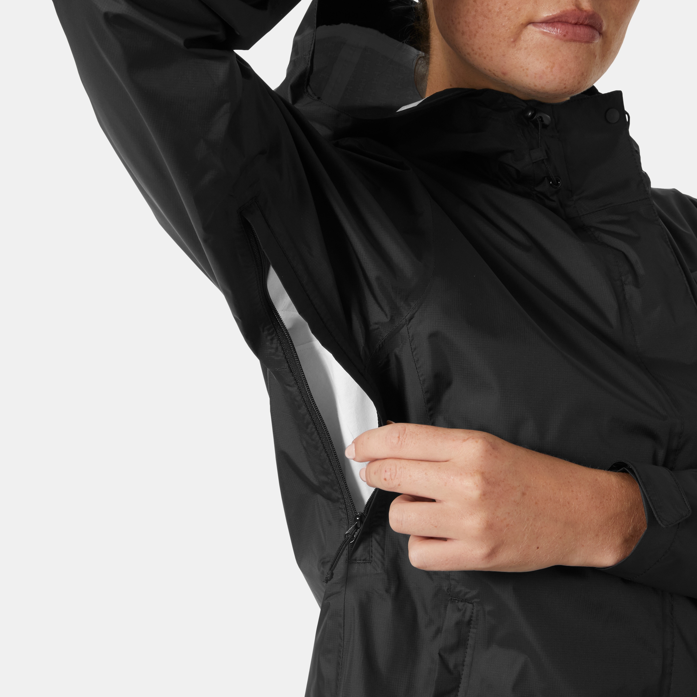 Helly Hansen Funktionsjacke »W LOKE JACKET« mit Kapuze wind- und wasserdicht, atmungsaktiv, mit verstellbarer Kapuzenkante