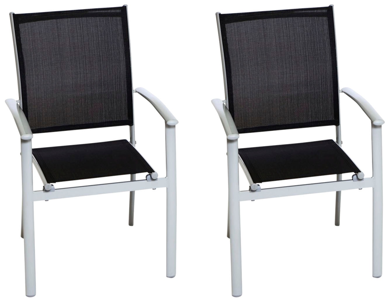 MERXX Gartensessel »Milano« Set, 2 Stk. tlg. B/T/H: 57x56x90 cm günstig online kaufen