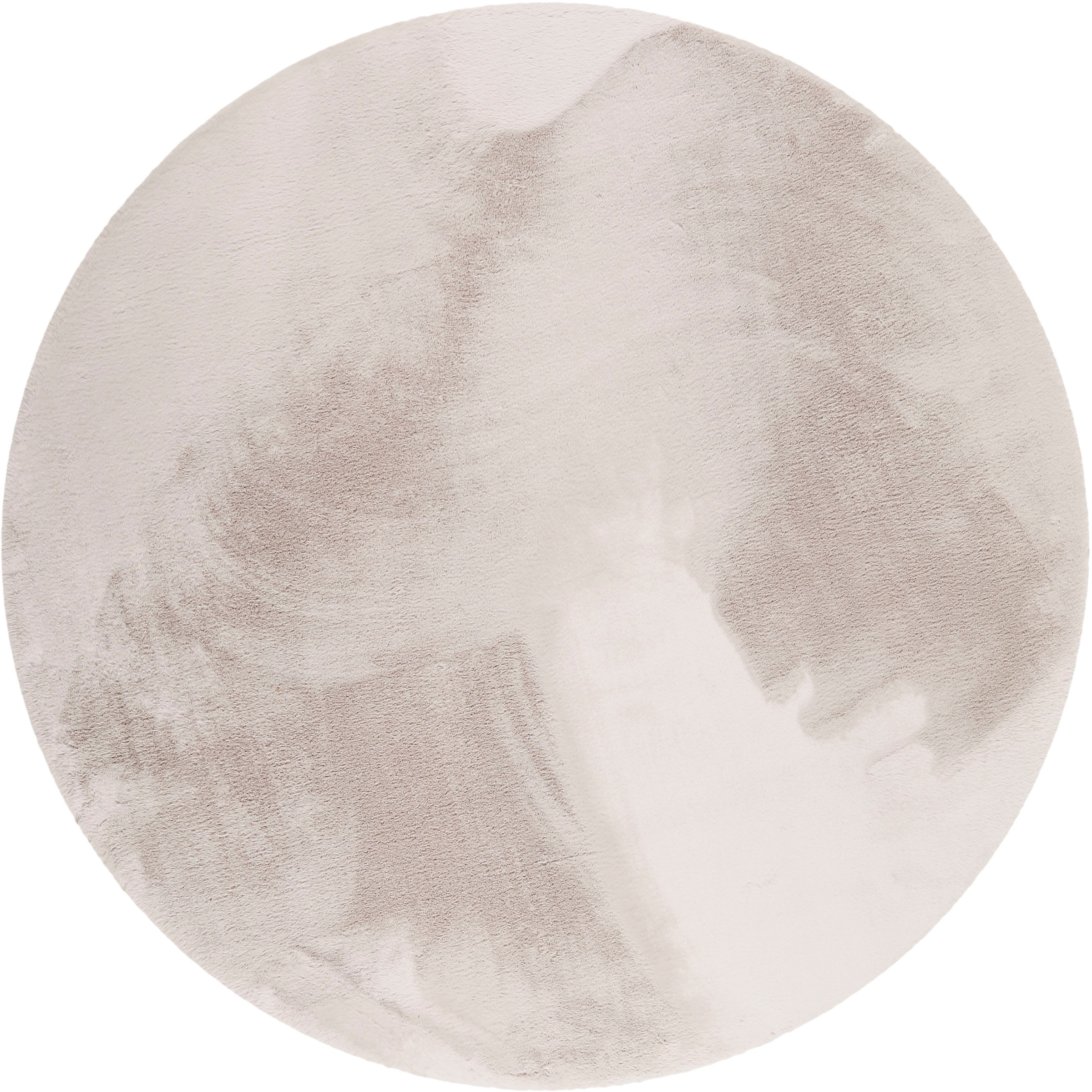 Esprit Hochflor-Teppich »Alice ESP-4377 Kunstfell«, rund, 25 mm Höhe, Kanin günstig online kaufen
