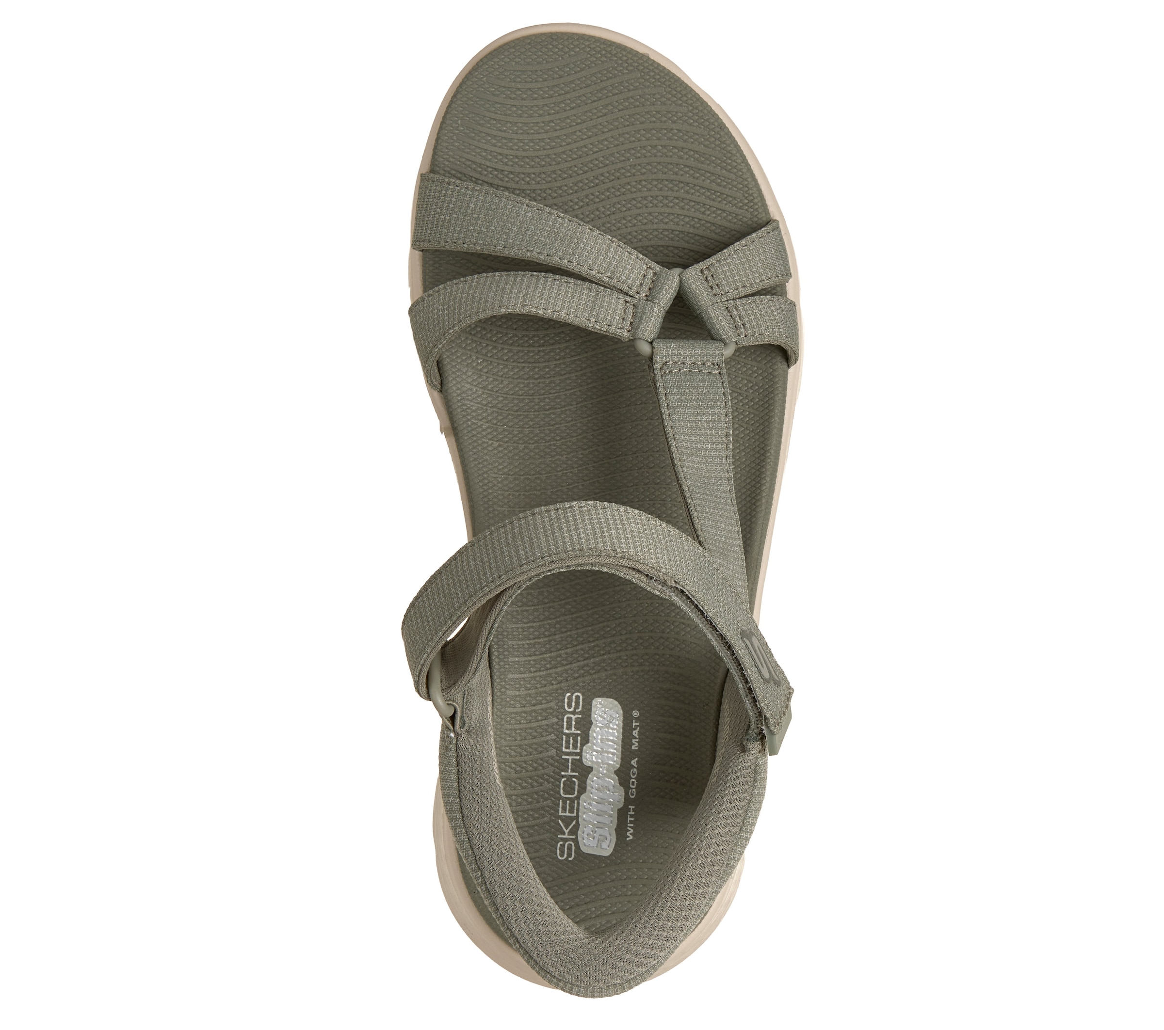 Skechers Sandale »GO WALK FLEX SANDAL-ILLUMINATE«  Sandalette, Trekking Sandale mit Gogo Mat Fußbett