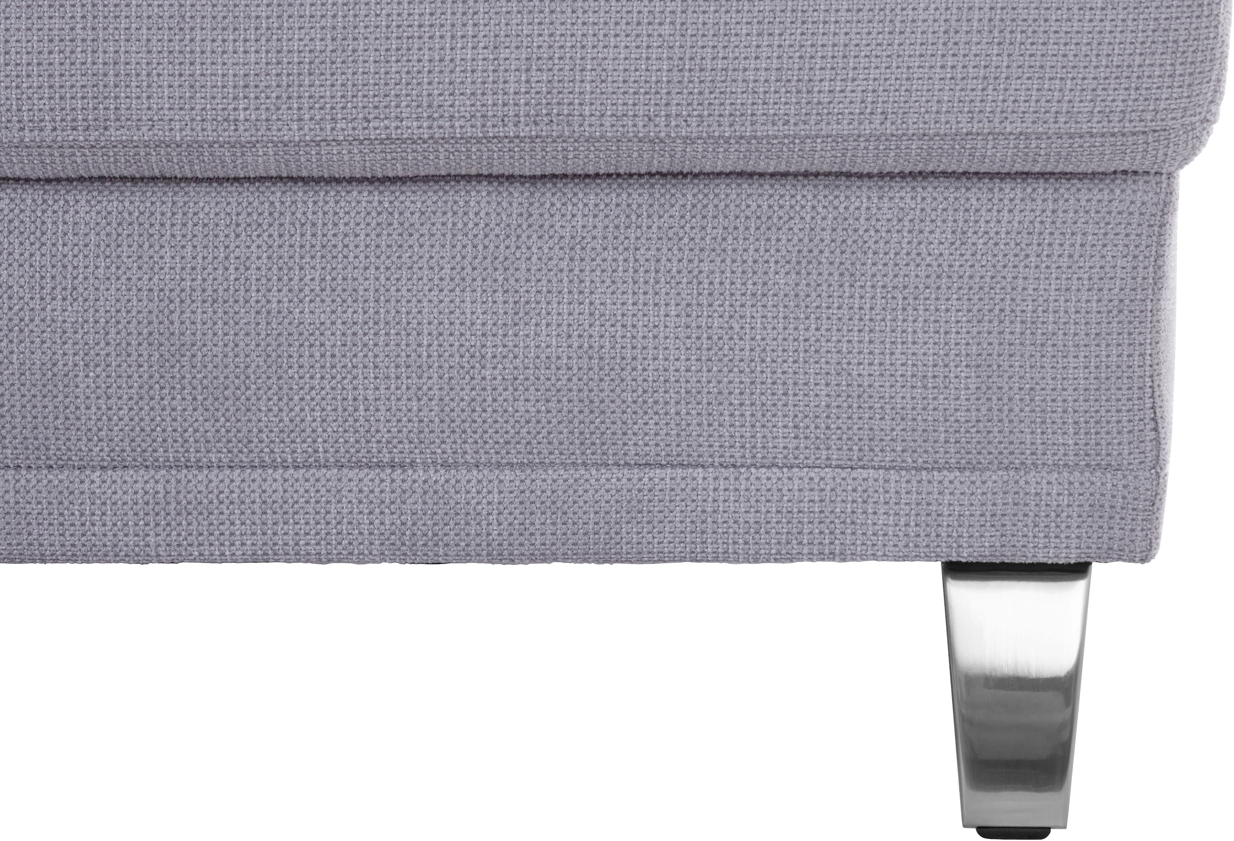 sit&more Ecksofa »Clio L-Form«, wahlweise mit Bettfunktion oder Vorziehsitz und Bettkasten, Federkern