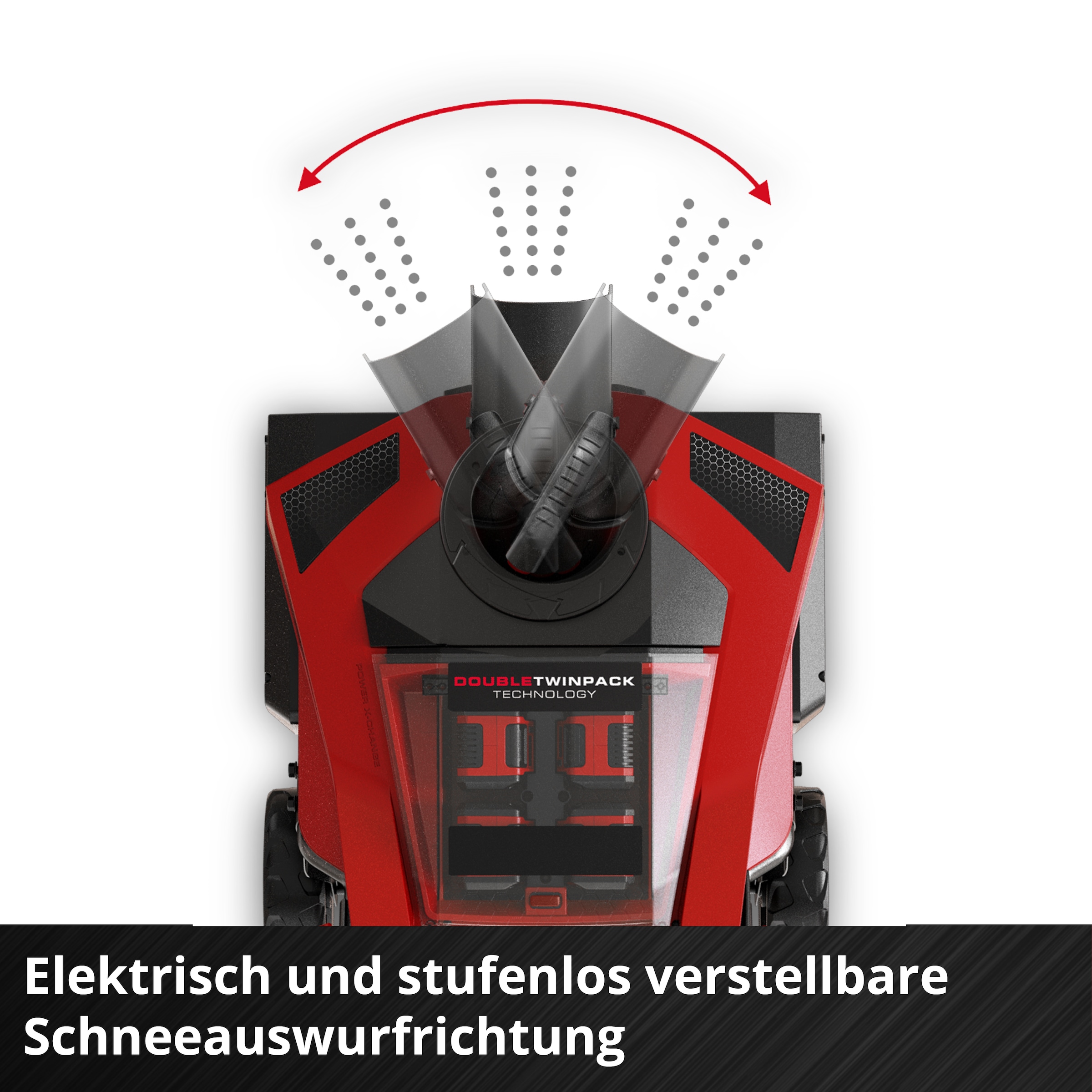 Einhell Akku-Schneefräse »GP-ST 36/53 Li E BL-Solo«, ohne Akku und Ladegerät