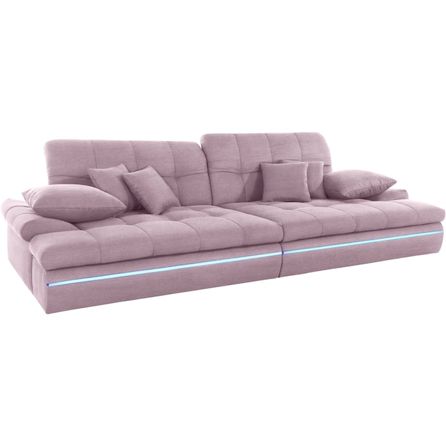 kaufen »Biarritz«, Wahlweise Mr. und RGB-LED-Beleuchtung Kopfteilverstellung online Couch Big-Sofa mit