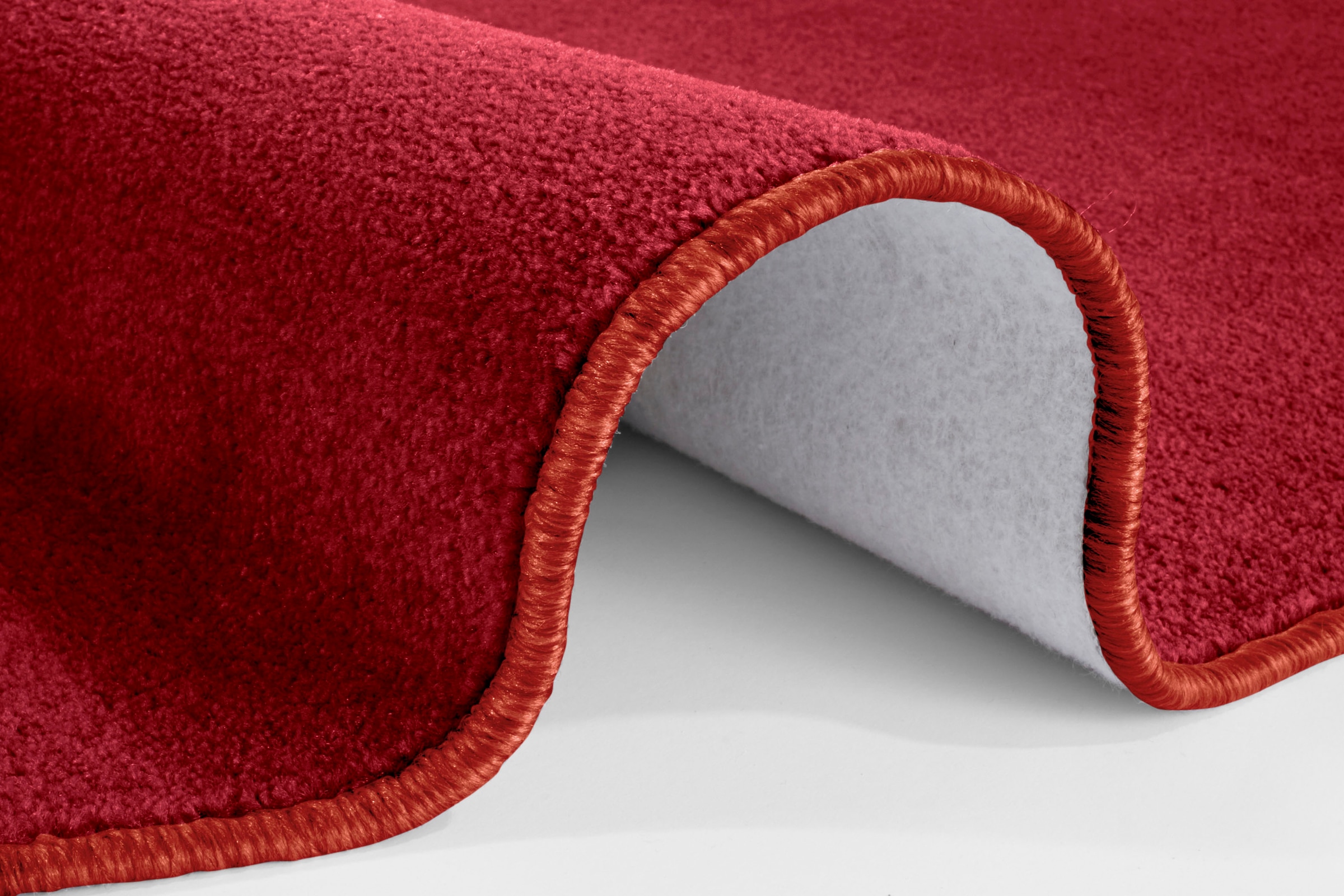 HANSE Home Teppich »Shashi«, rund, 8,5 mm Höhe, Kurzflor, Unifarben, Teppich, Weich, Esszimmer, Kinderzimmer, Flur