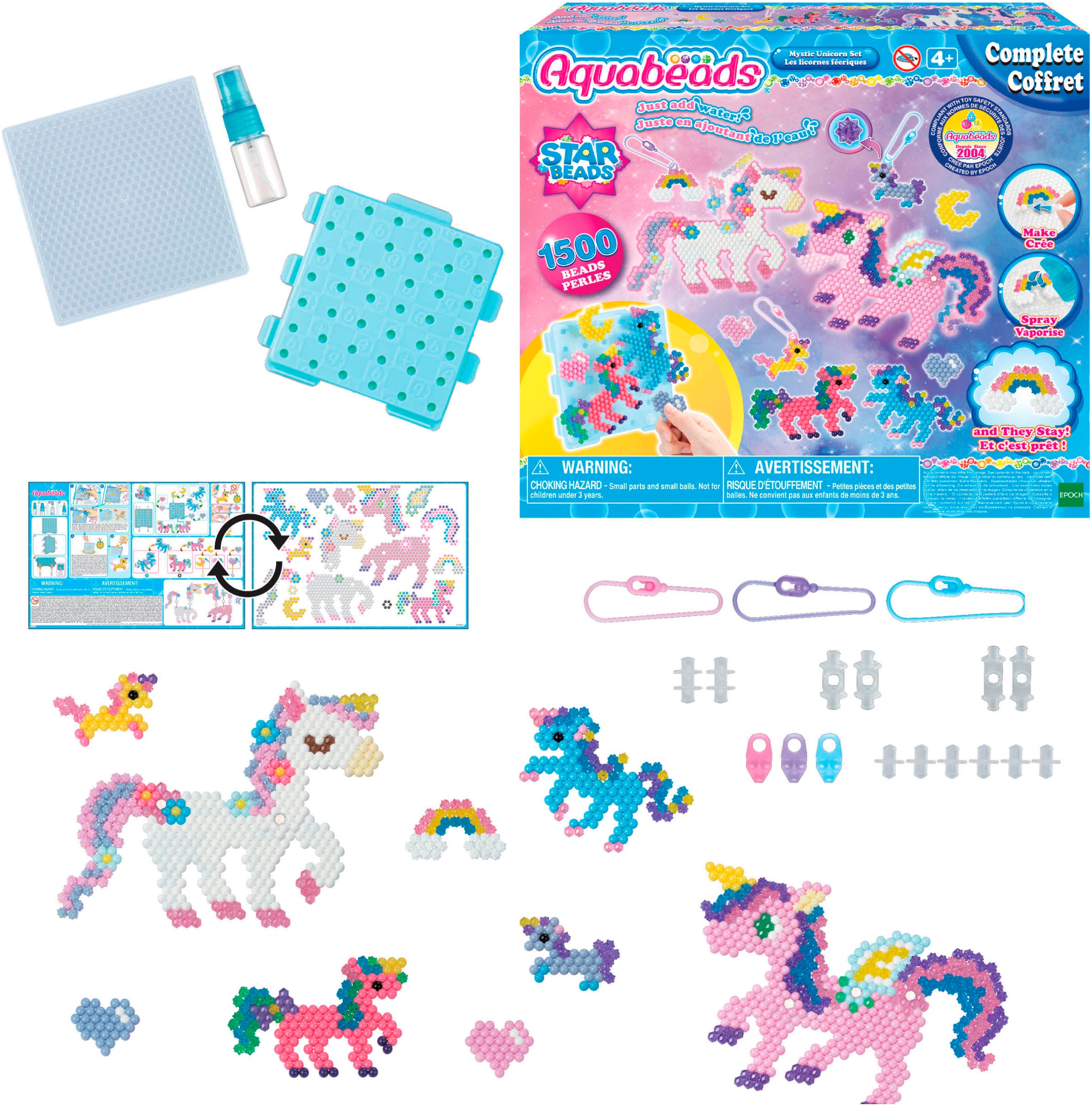 Aquabeads Kreativset »Mystisches Einhorn Bastelset«