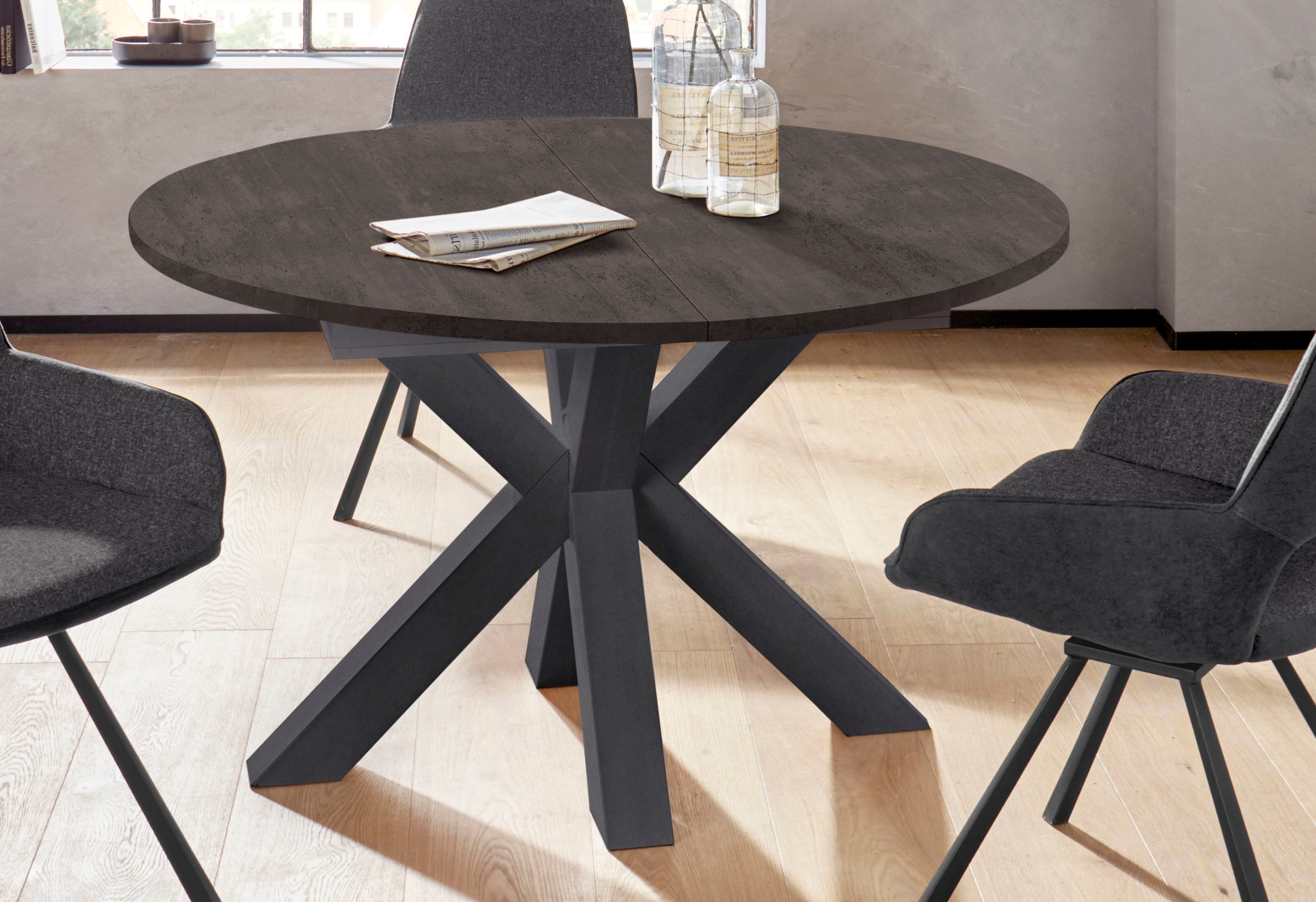 Mäusbacher Esstisch, Untergestell Sternform günstig online kaufen