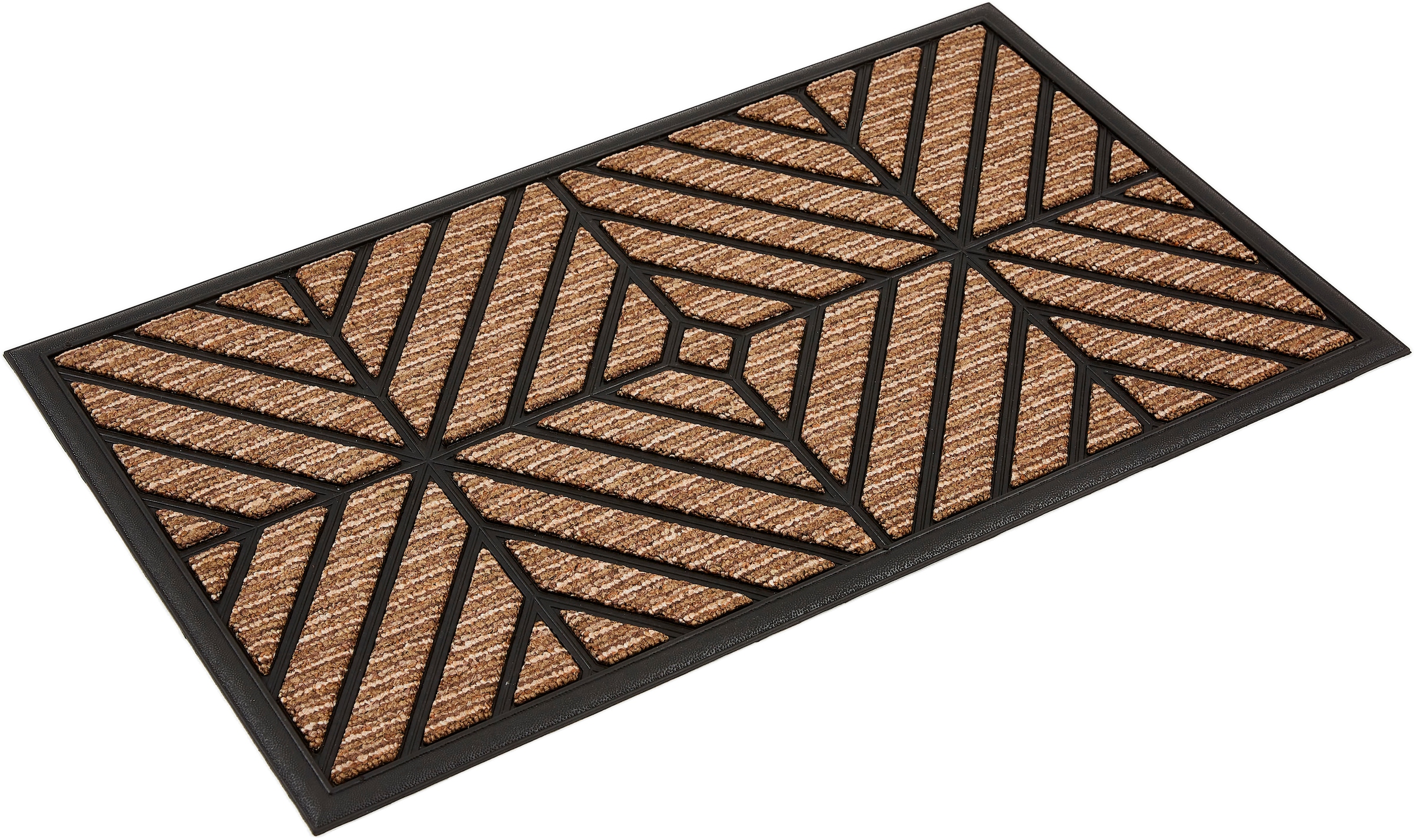 ASTRA Fußmatte »Border Graphic«, rechteckig, 8 mm Höhe, Türmatte, Schmutzfangmatte, rutschfest, In und Outdoor