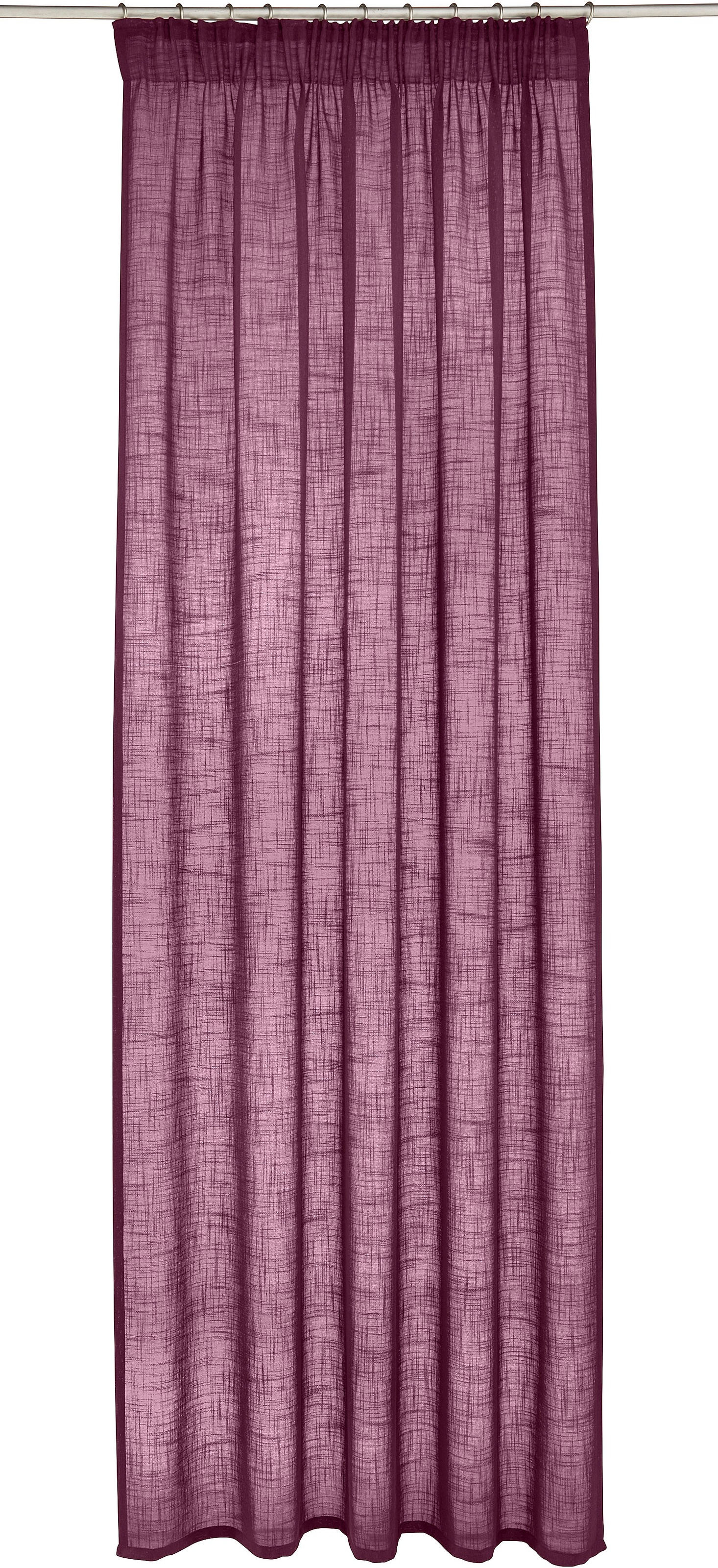 LeGer Home by Lena Gercke Gardine »Marusha«, (1 St.), 1 Schal, Leinenoptik, günstig online kaufen