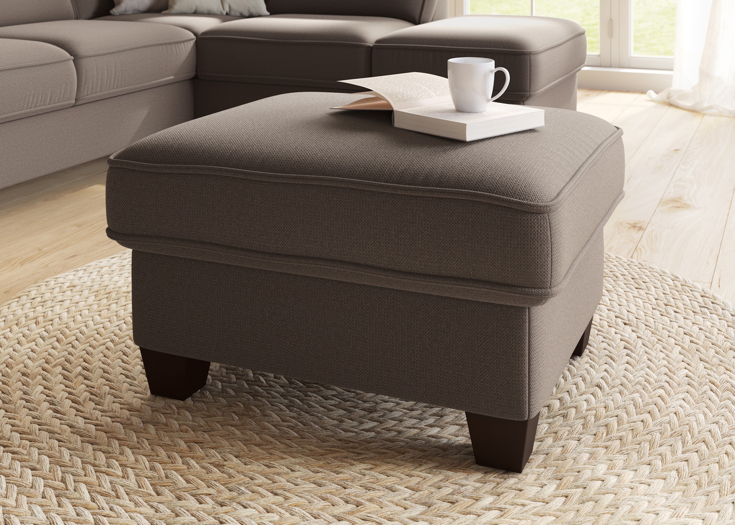 Home affaire Hocker »County« 1 Stk. tlg. mit Federkern und Stauraum, passen günstig online kaufen