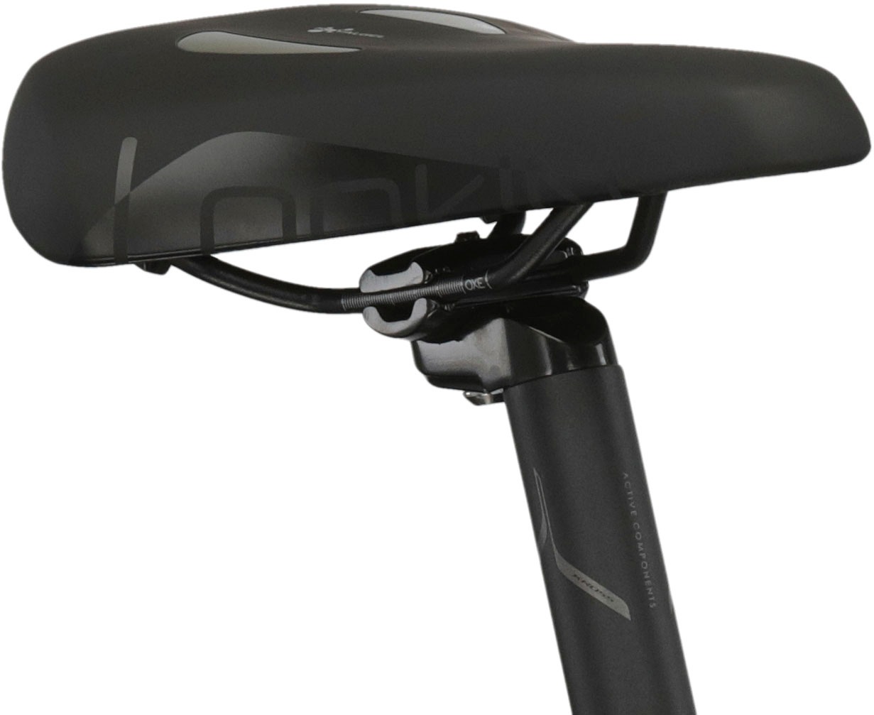 Kross E-Bike »KROSS E-Trekkingrad Trans 5.0 28" weiß 9 Gänge«, 9 Gang, microSHIFT, ADVENT M619, Mittelmotor 250 W, Pedelec, Elektrofahrrad für Damen und Herren