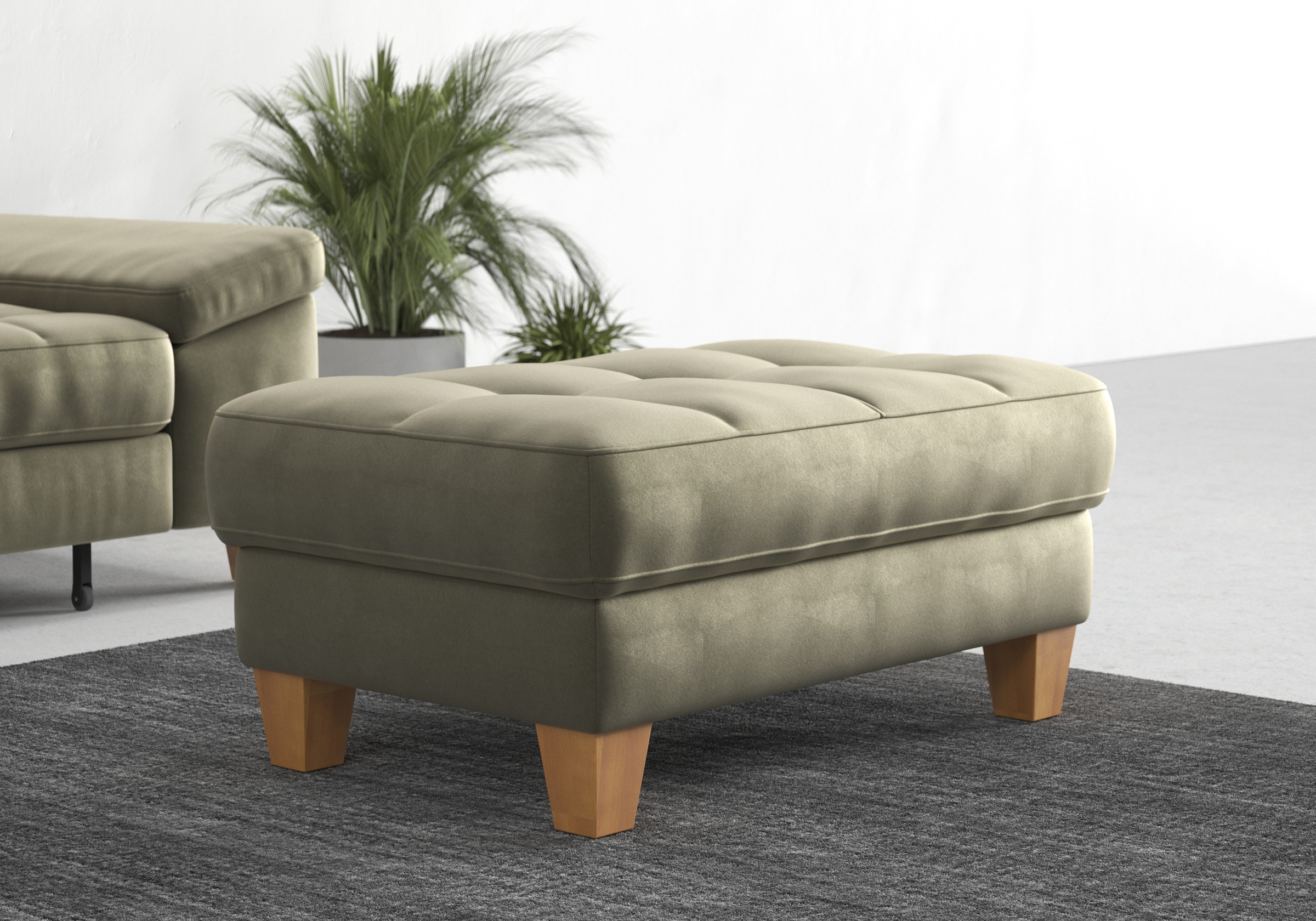 sit&more Stauraumhocker »Westham«, wahlewise mit/ohne Federkern