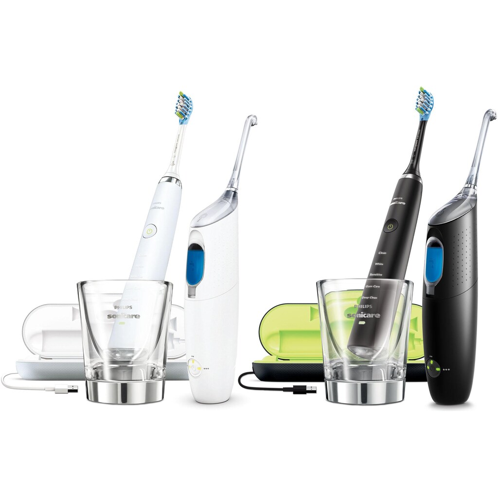 Philips Sonicare Mundpflegecenter »HX8492«, (2 tlg.), Zahnpflegeset