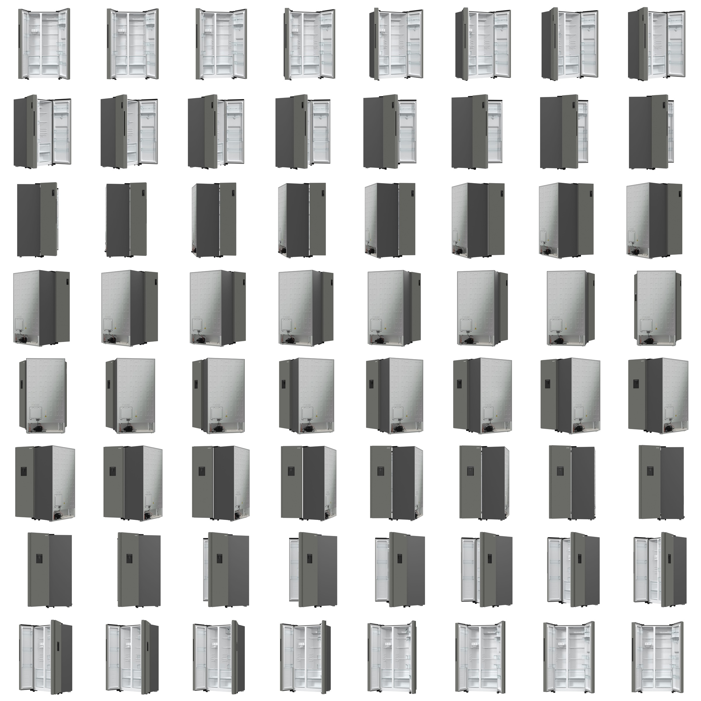 GORENJE Side-by-Side »NRR 9185 EAXLWD«, Wasserspender