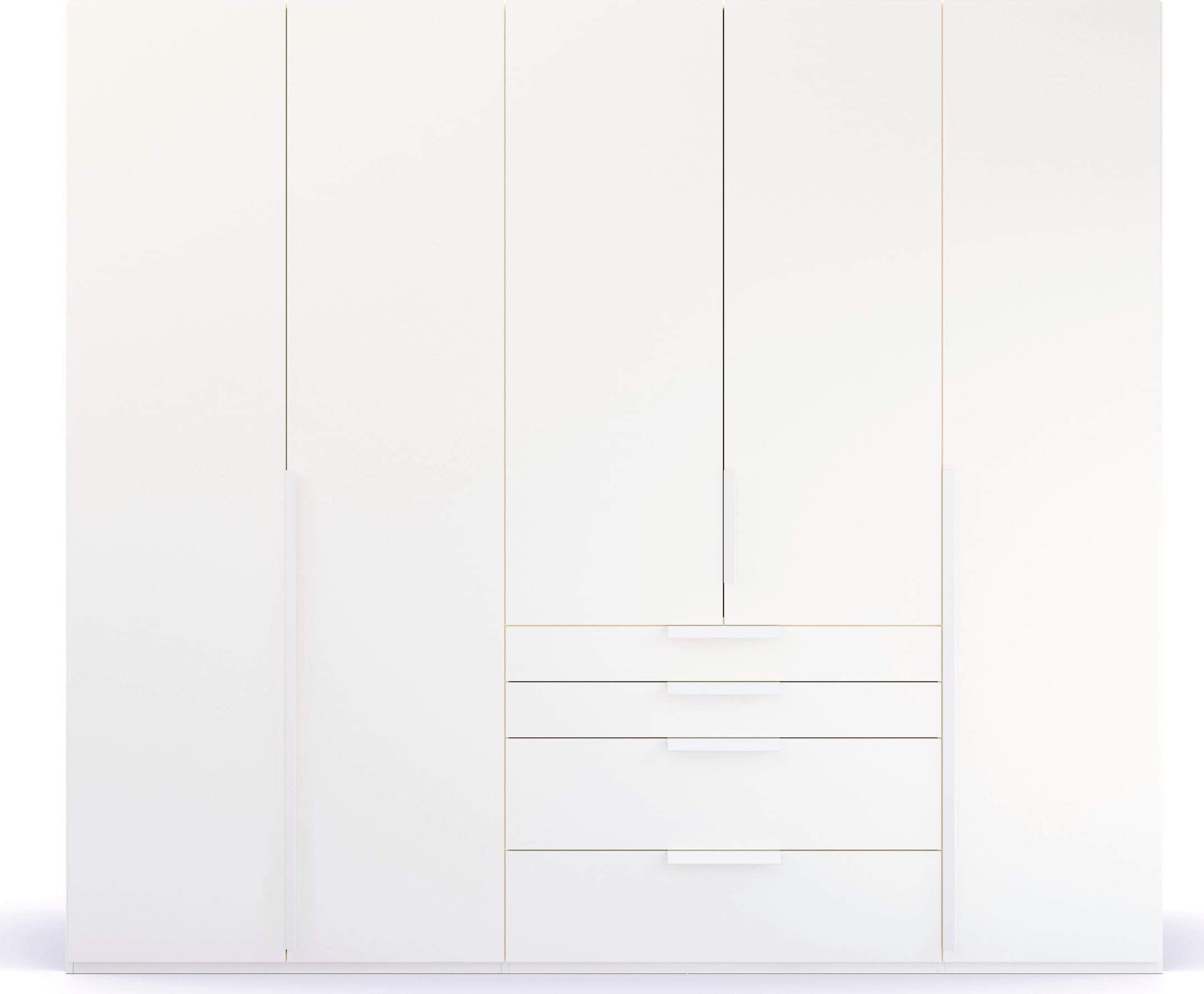 rauch Drehtürenschrank »Purisma«, mit Schubladen und umfangreichem Zubehör, mit Soft-Close-Funktion