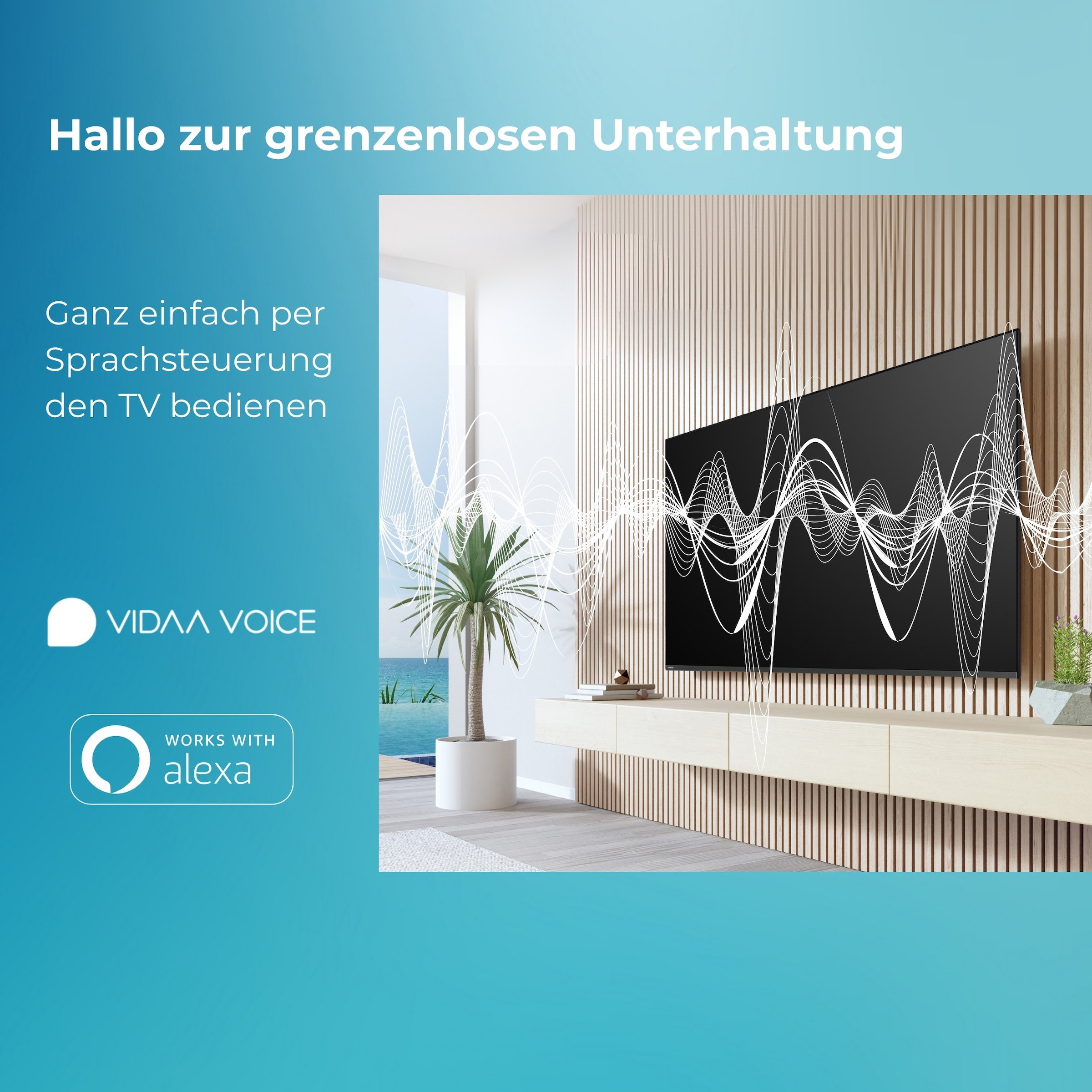 Toshiba QLED-Fernseher »43QV1563DDW« 108 cm/43 ″ Smart-TV