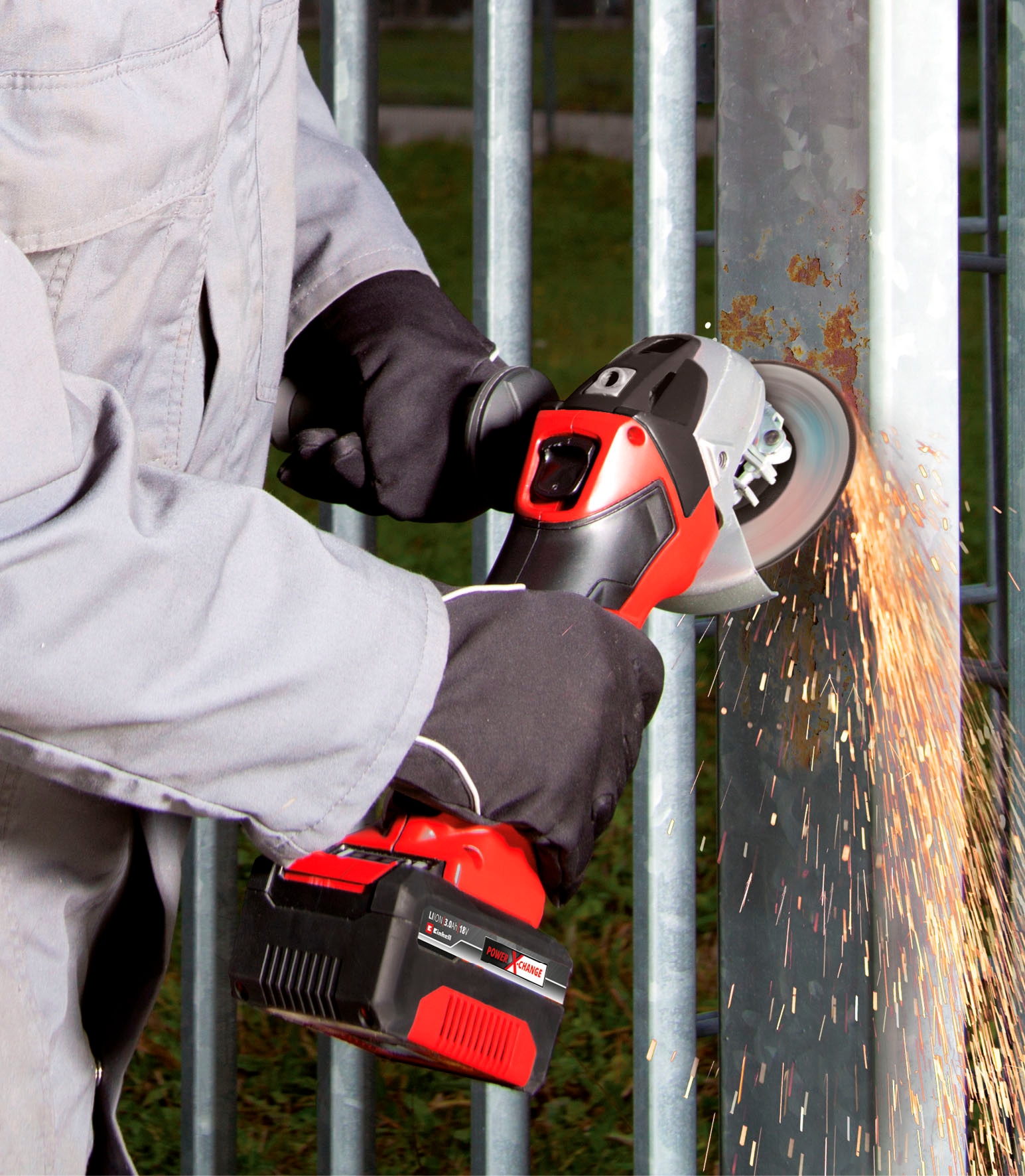Einhell Akku-Winkelschleifer »TC-AG 18/115 Li-Solo«, Power X-Change, 115 mm, ohne Akku und Ladegerät