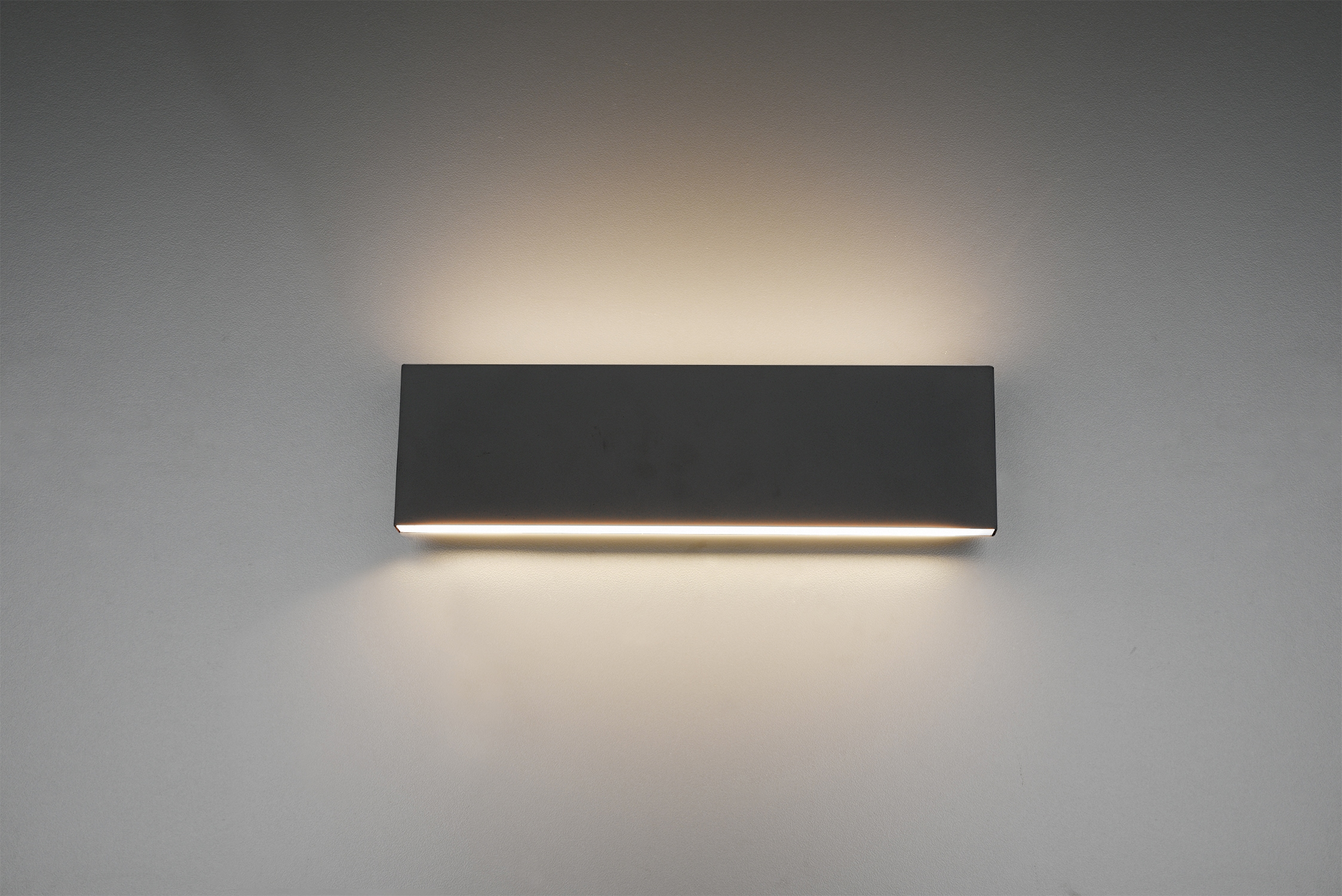 TRIO Leuchten LED Wandleuchte »Concha«, 2 flammig, Leuchtmittel LED-Board | LED fest integriert, mit up-and-down Beleuchtung, dimmbar über Wandschalter, 2x 600 Lumen