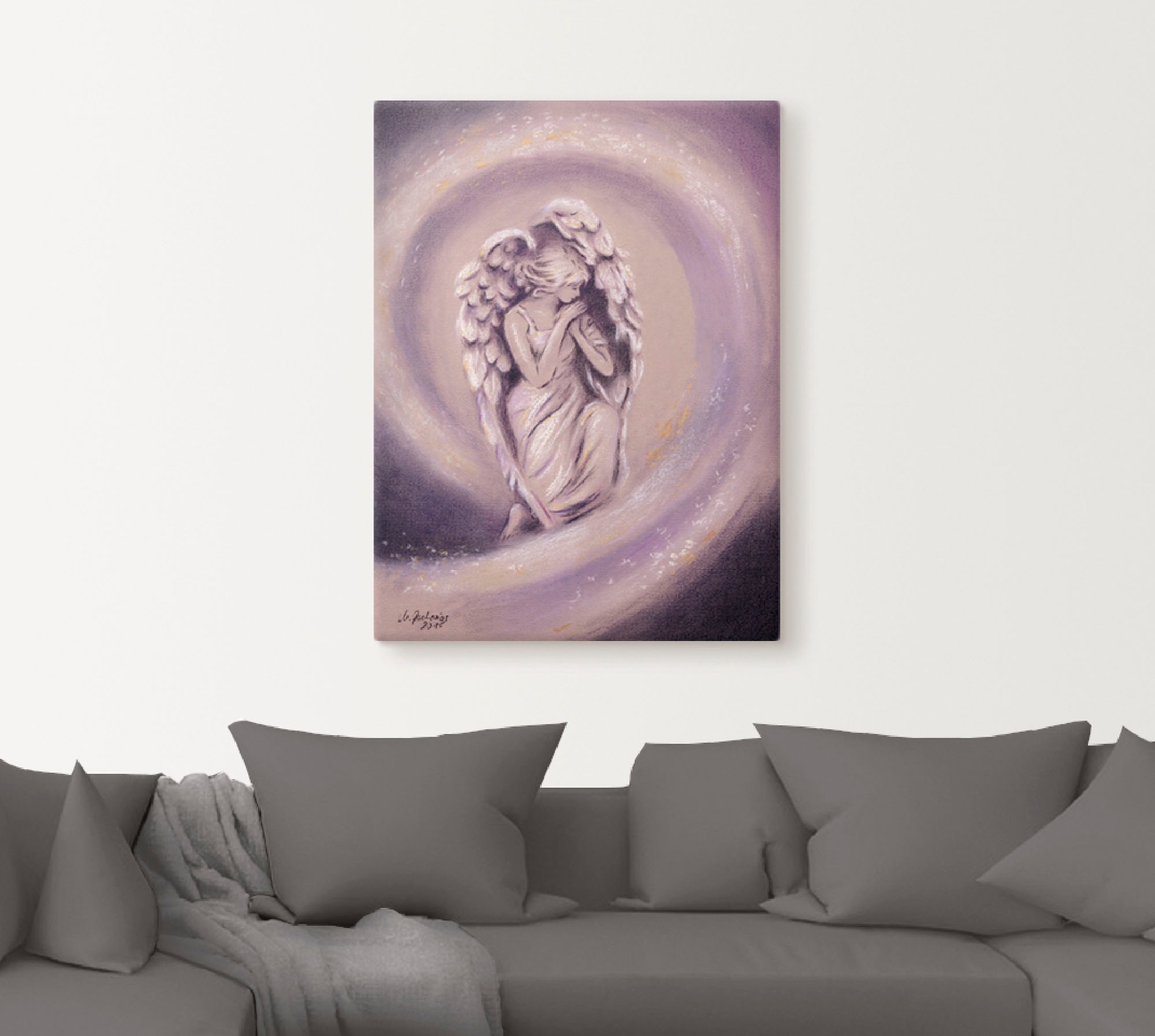 Artland Wandbild »Schutzengel« Religion 1 Stk. tlg. als Leinwandbild, Poste günstig online kaufen
