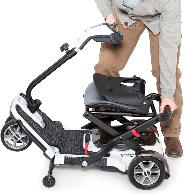 mobilis Elektromobil »M30 Q, Flugtauglich« 6 km/h faltbar, platzsparend, extern ladbare Akkus, Lithium-Ionen