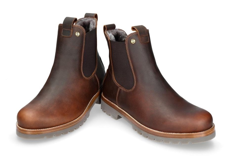 Panama Jack Chelseaboots »Burton Igloo C1«, mit kuscheligem Lammfellfutter