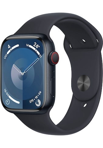 Smartwatch »Watch Series 9 GPS + Cellular 45mm Aluminium«, (Watch OS 10)