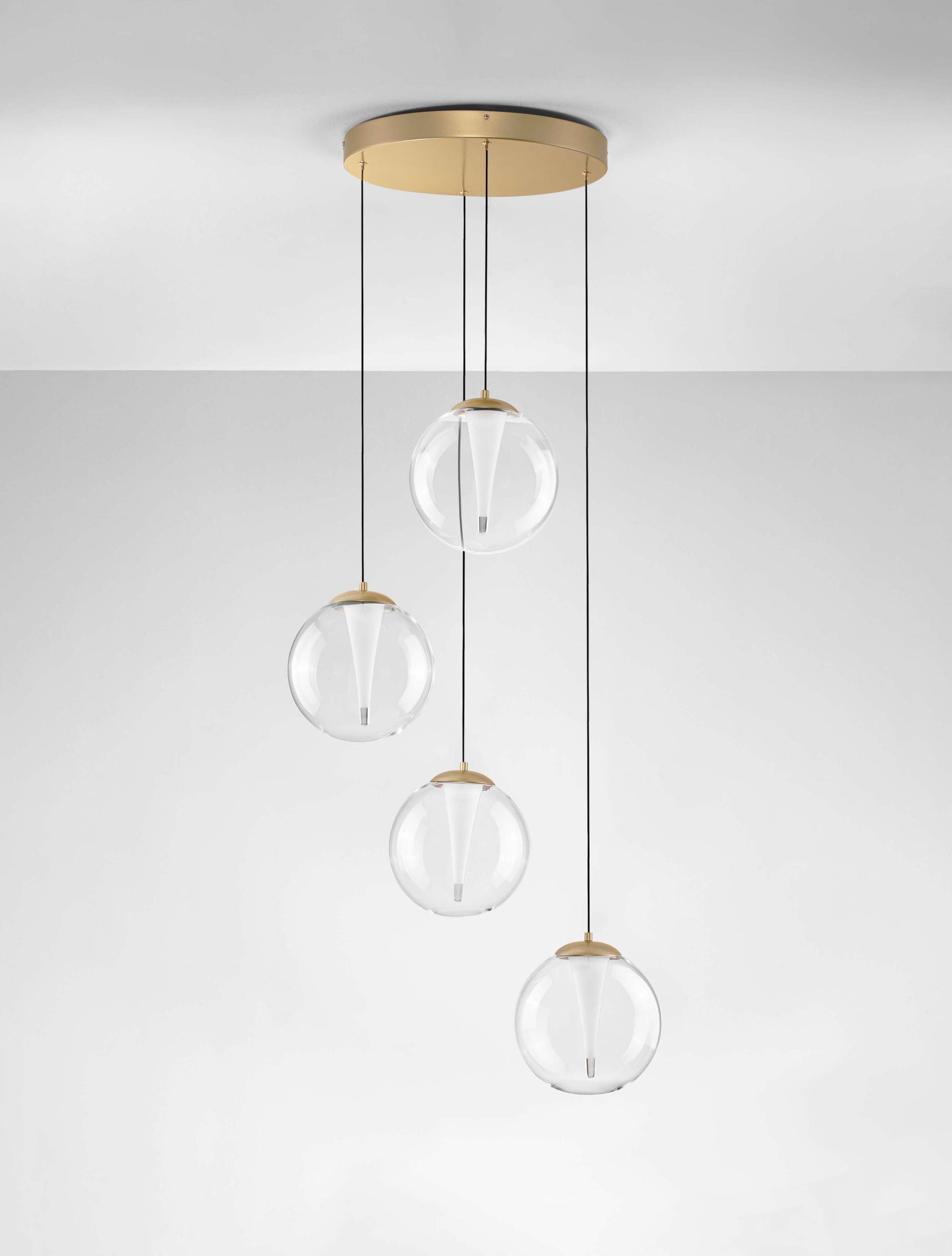 Nova Luce Pendelleuchte »GALEO« LED-Modul 1 Stk. Warmweiß günstig online kaufen
