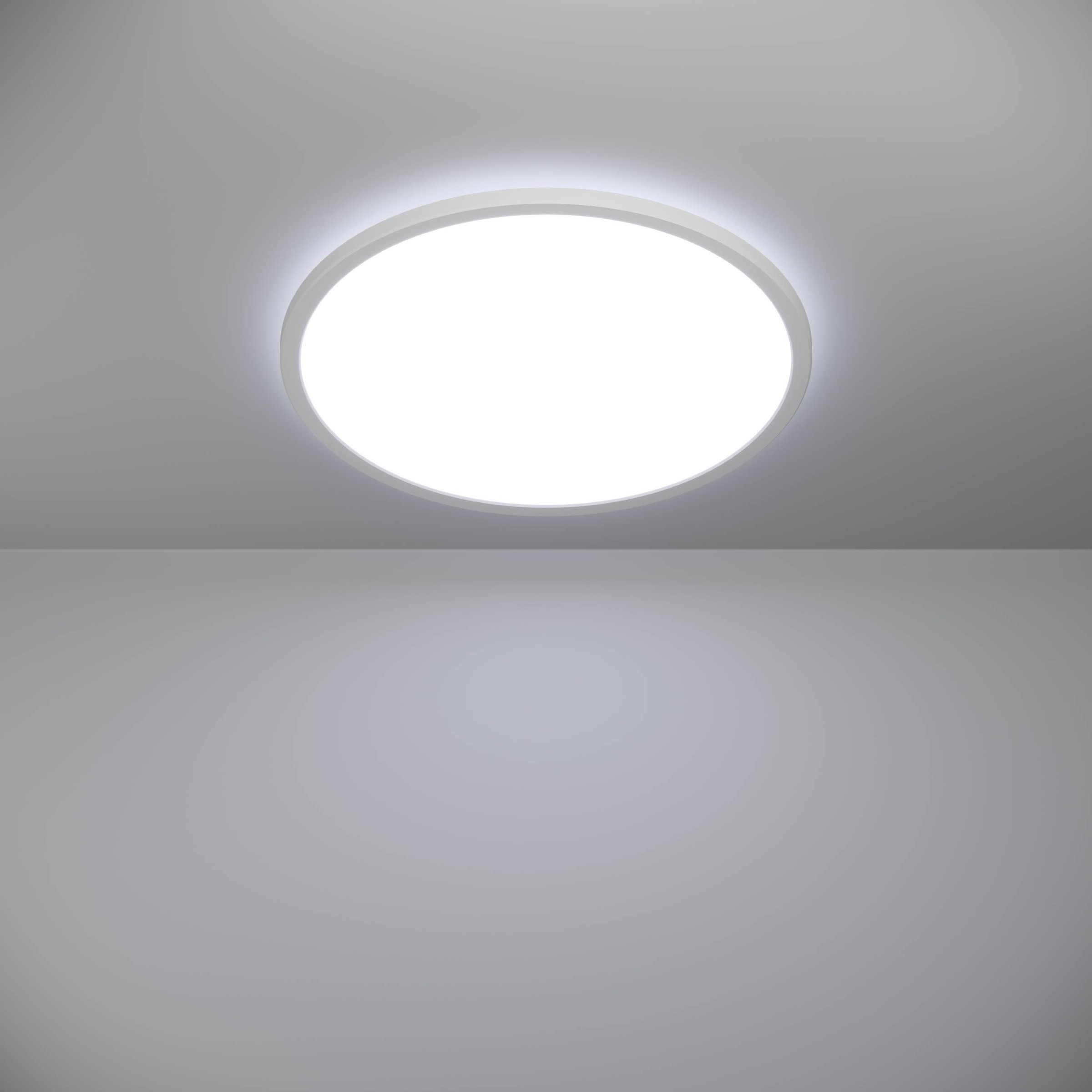 EGLO Deckenleuchte »Rovito Deckenlampe, Deckenbeleuchtung, Badlampe, Kunststoff, IP44« LED-Modul 1 Stk. Kaltweiß | Neutralweiß | Warmweiß