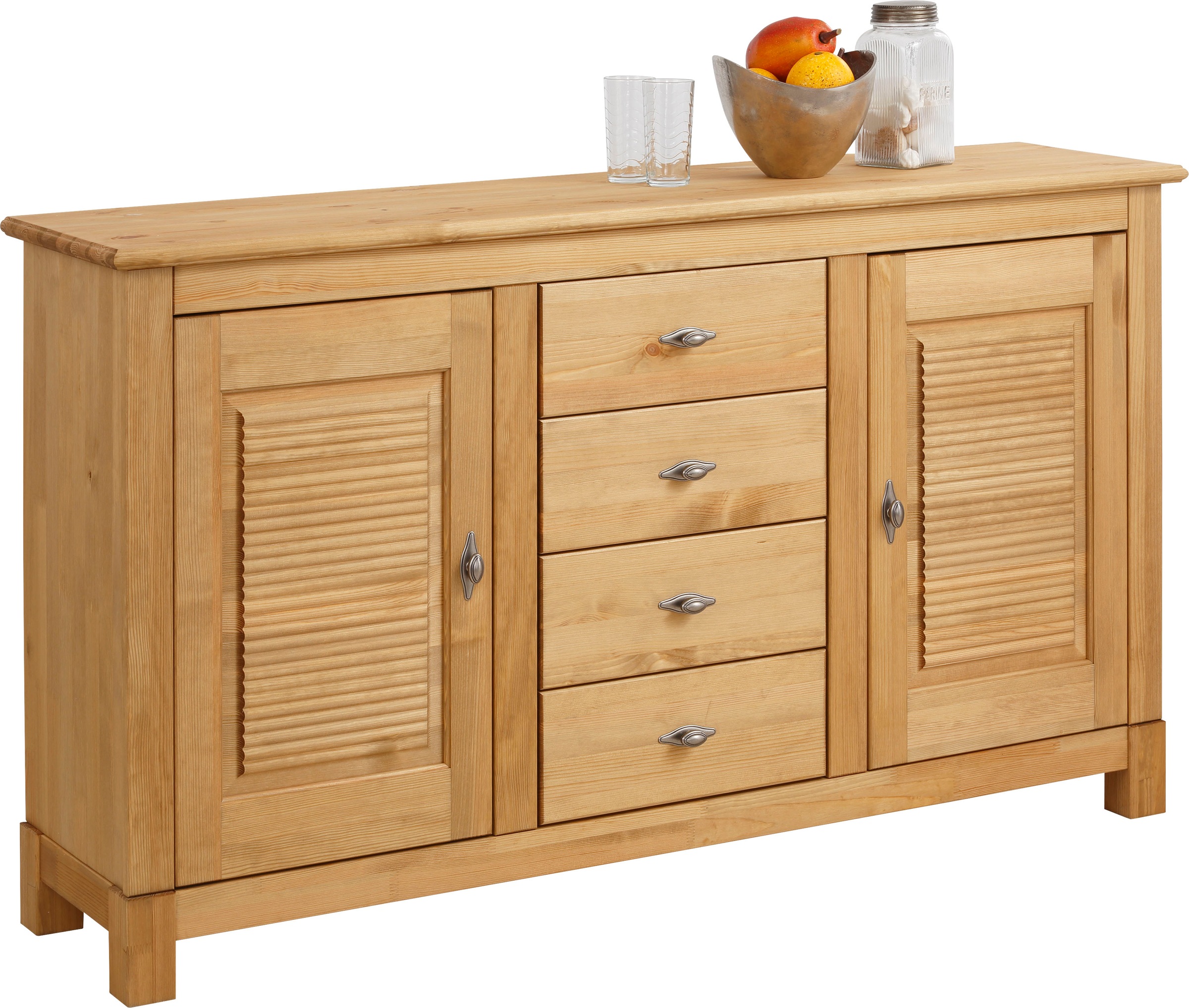 Home affaire Sideboard "Rauna", (B/T/H: 150/37/84 cm), Kommode, FSC-zertifi günstig online kaufen