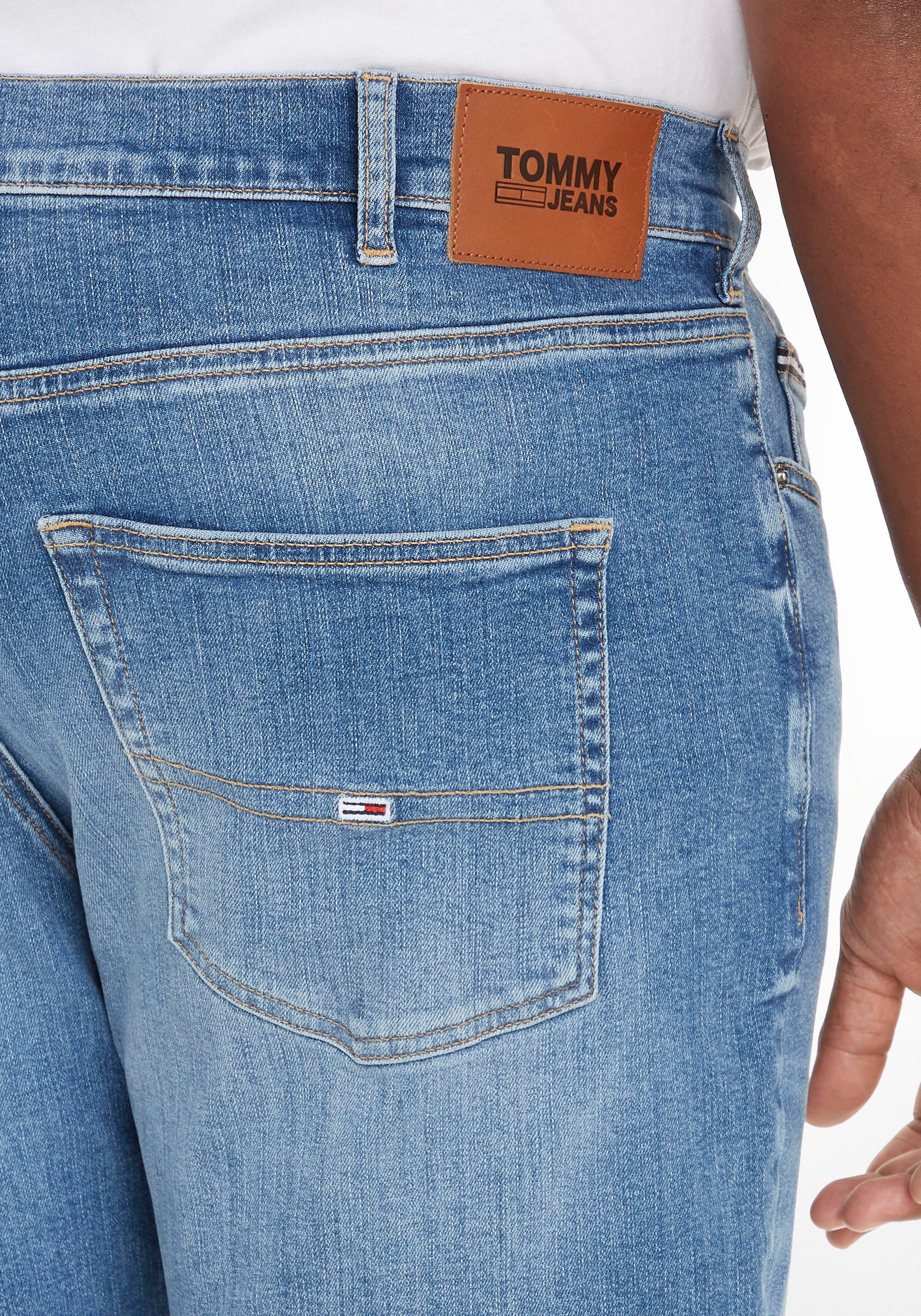 Tommy Jeans Plus Slim-fit-Jeans Nieten »SCANTON Tommy CE«, kaufen mit PLUS Jeans