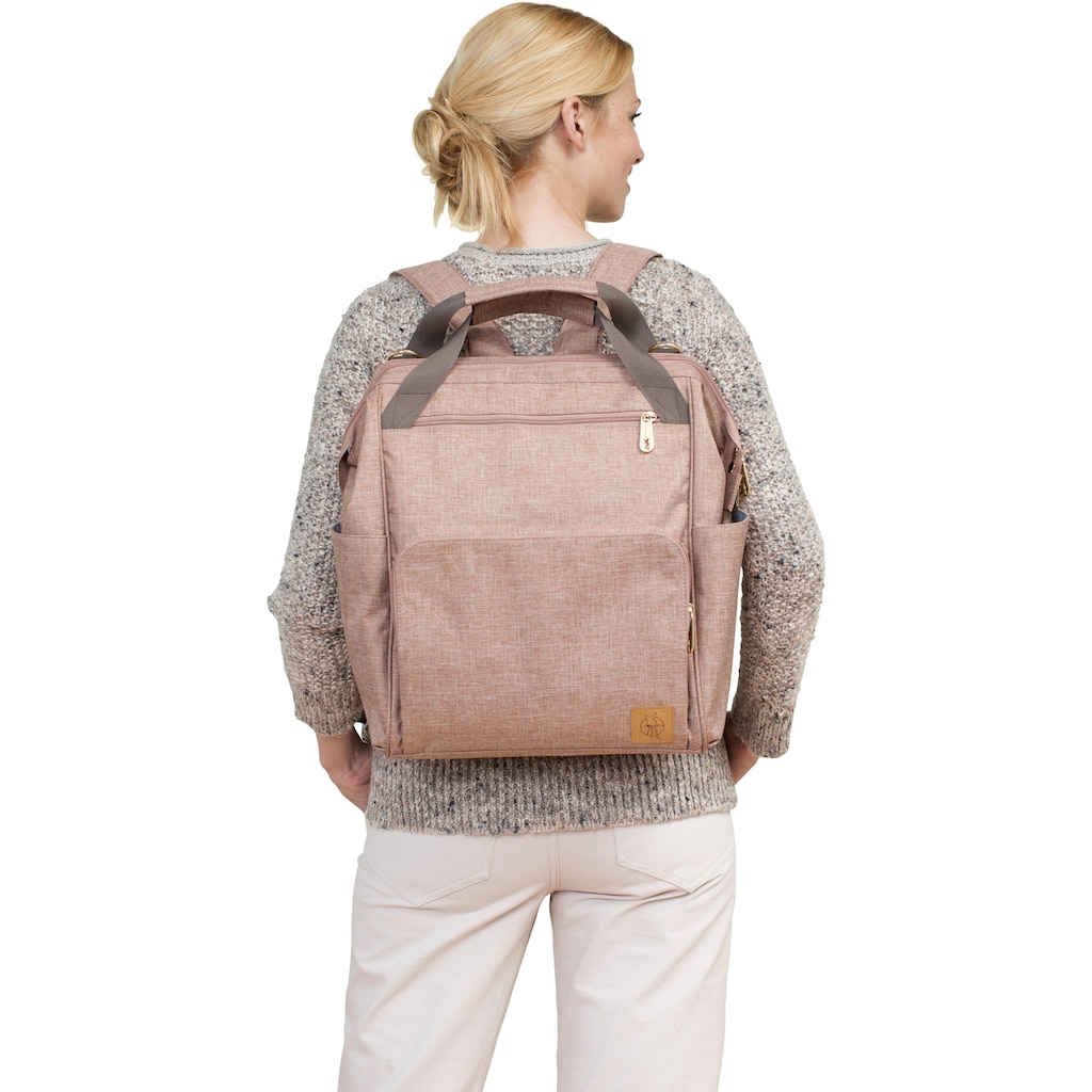 LÄSSIG Wickelrucksack »Glam, Goldie, Backpack Rose«