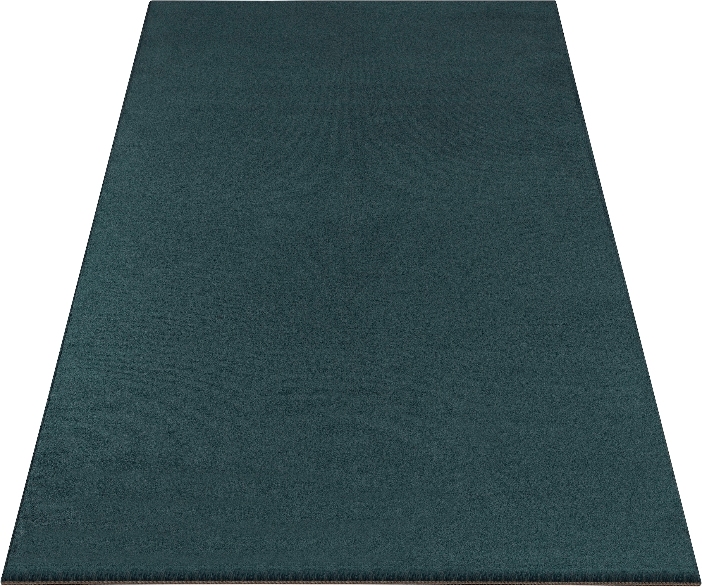 my home Teppich »Kurzflor-Webteppich GRANADA 4800, uni Soft Touch«, rechteckig, 20 mm Höhe, leichter Glanz, auch in rund, Wohnzimmer, Schlafzimmer, Kinderzimmer