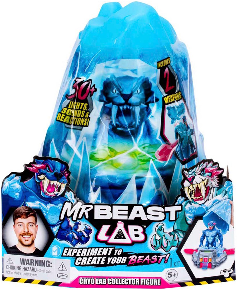 Moose Spielfigur »MrBeast Lab Cryo Lab« mit Soundeffekt