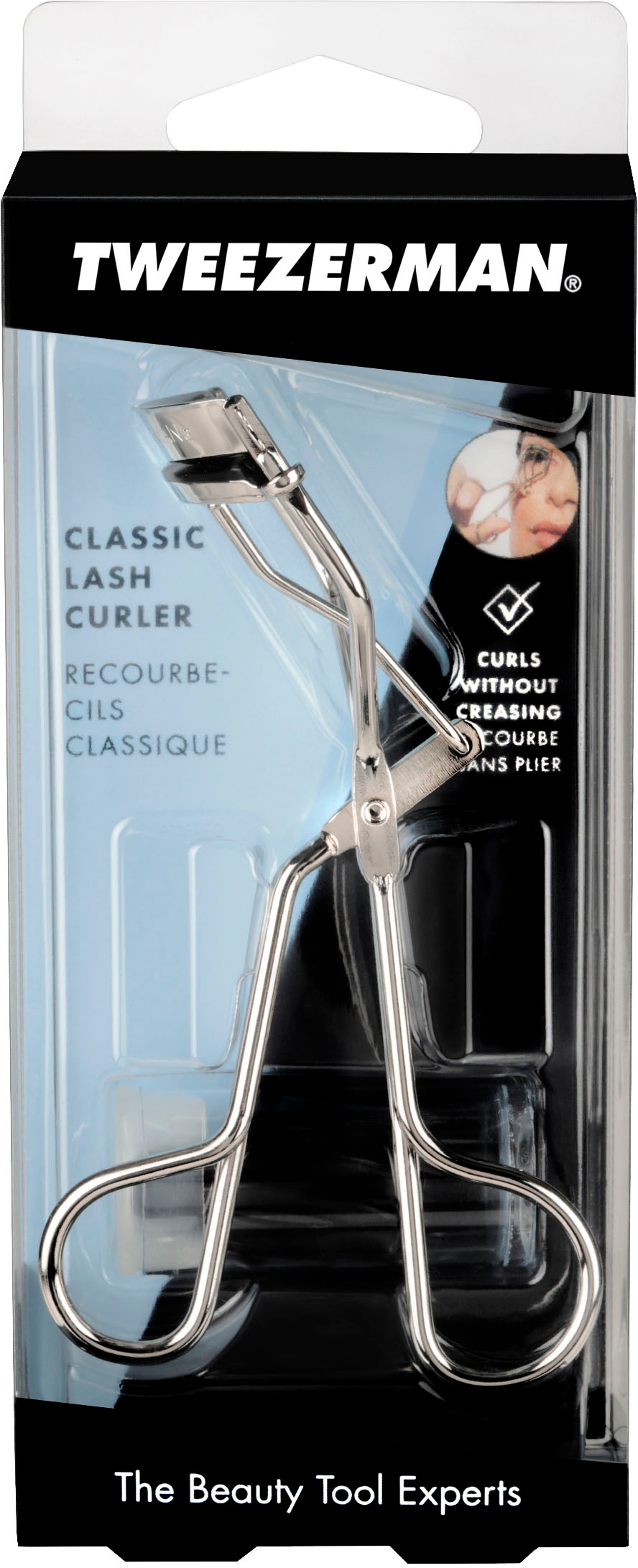 TWEEZERMAN Wimpernzange »TWEEZERMAN | Wimpernzange: Classic Lash Curler in Silber«