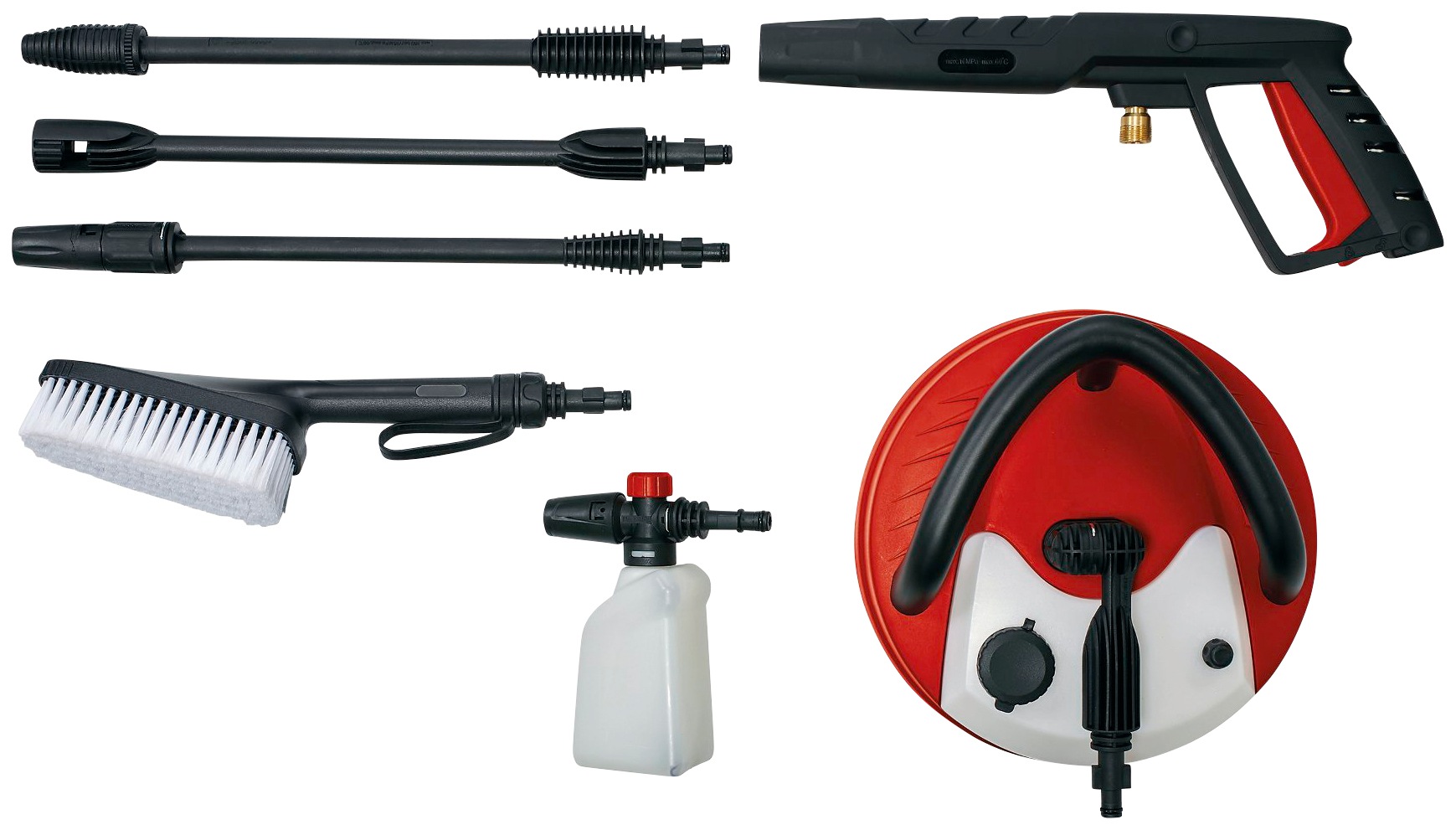 Einhell Hochdruckreiniger »TE-HP 170«, (10 tlg.)