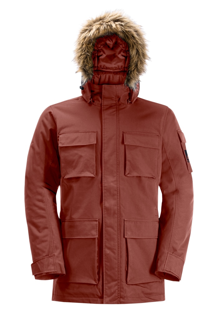 Jack Wolfskin Parka »GLACIER CANYON PARKA«, mit Kapuze