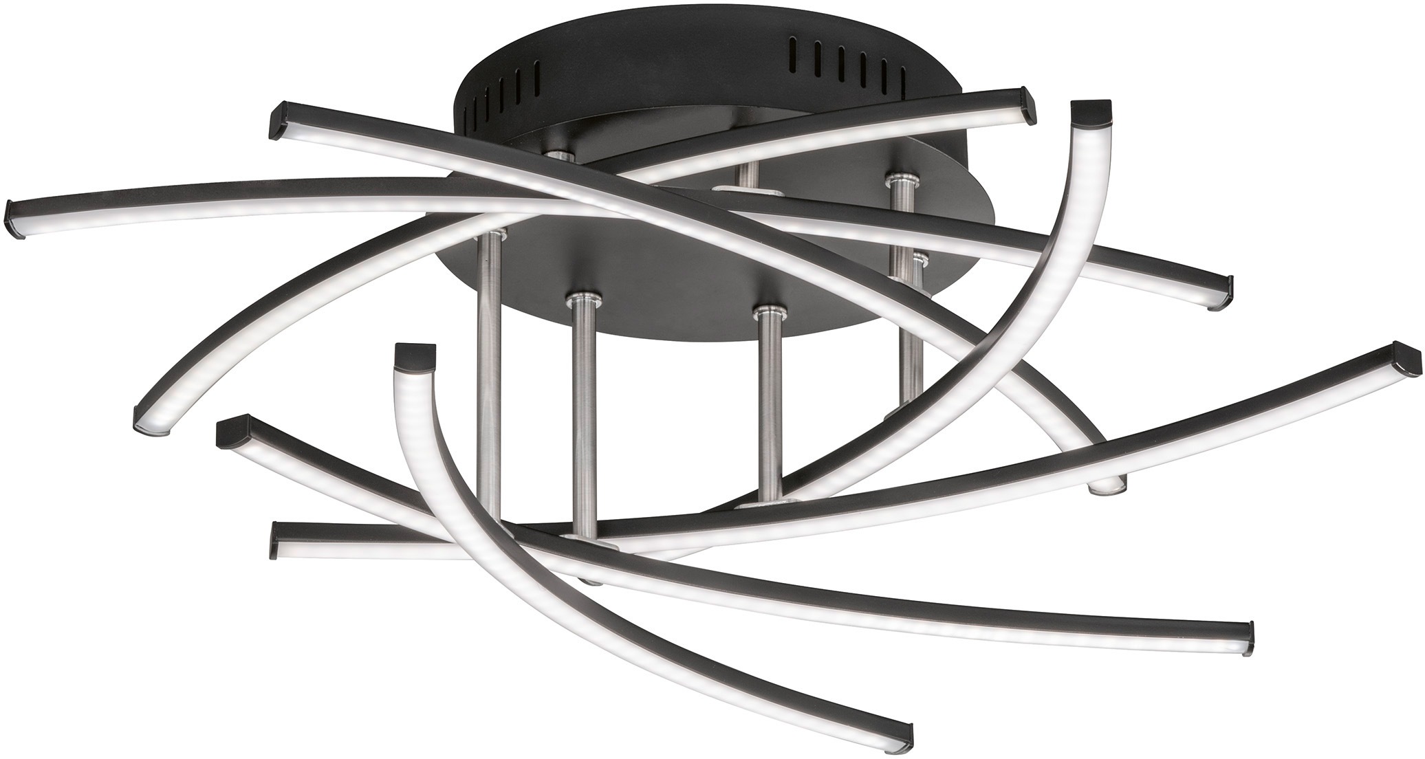 FISCHER & HONSEL LED Deckenleuchte »Cross TW«, 7 flammig, Leuchtmittel LED- günstig online kaufen