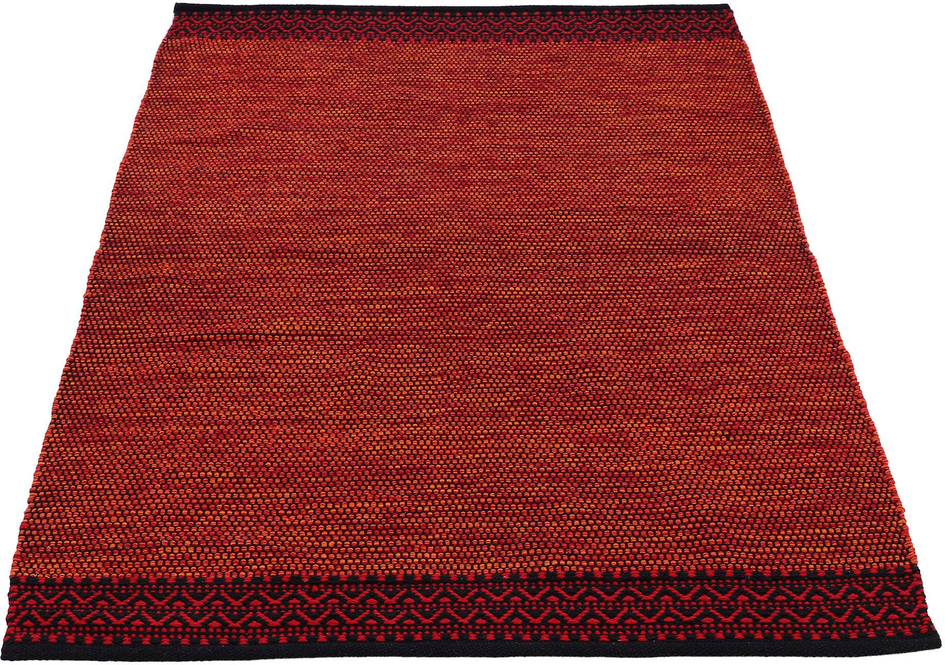 carpetfine Teppich »Kelim Mia«, rechteckig, 6 mm Höhe, Baumwolle Wendeteppich, Wohnzimmer