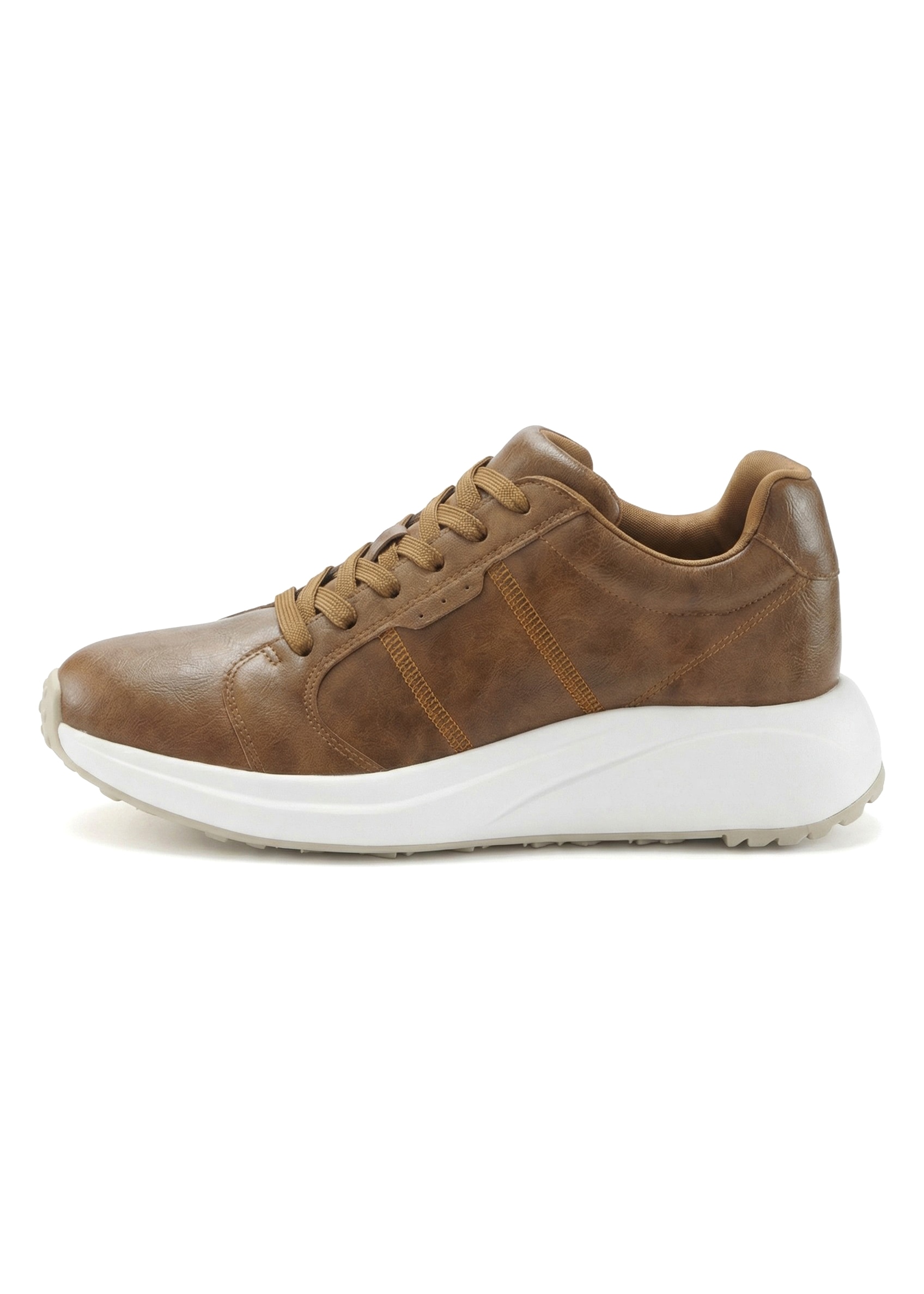 John Devin Sneaker »Schnürschuh, Freizeitschuh, Halbschuh, Turnschuh, Schnürhalbschuh«  NEU mit modischer Sohle VEGAN
