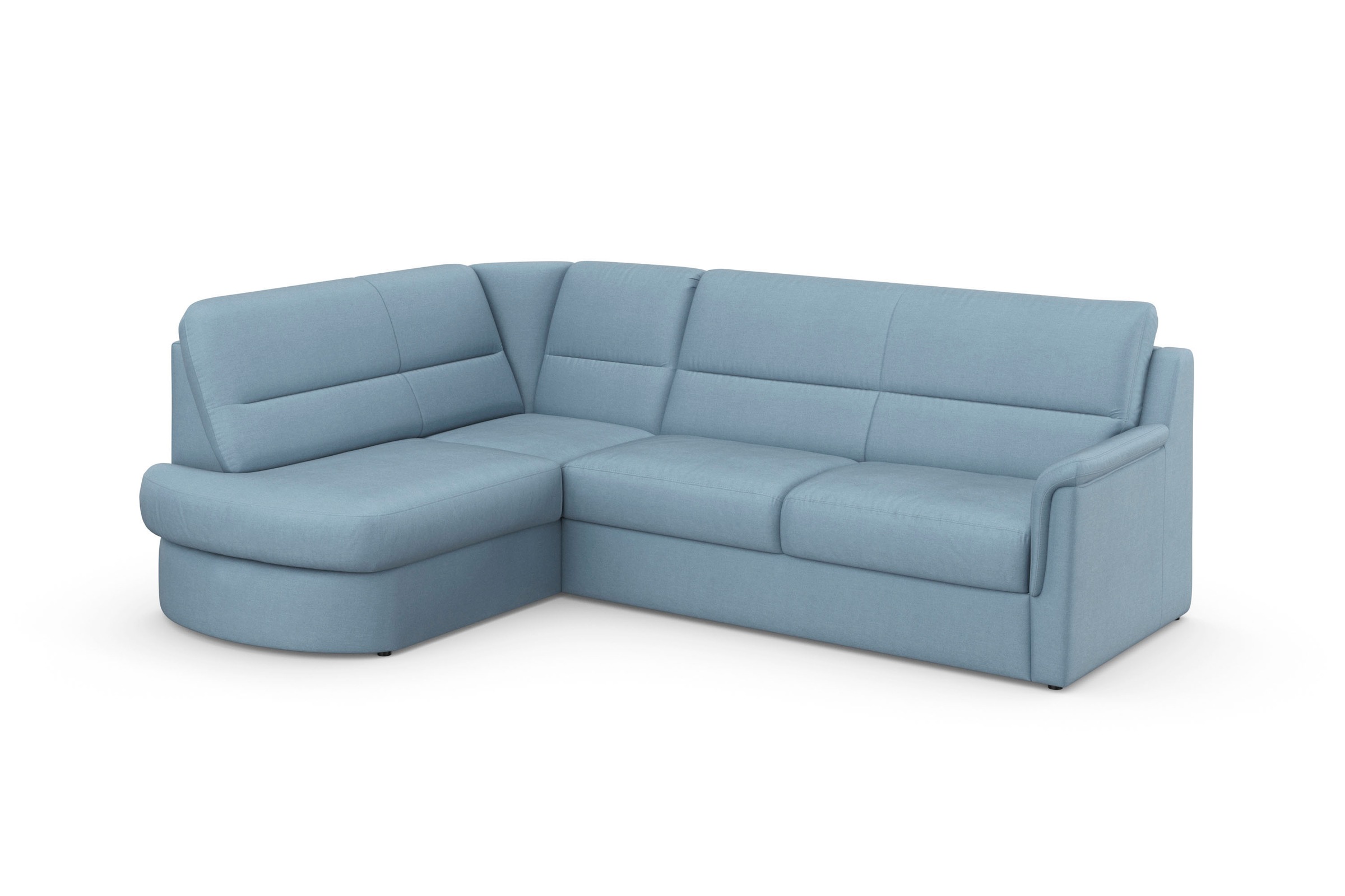 sit&more Ecksofa »Panini L-Form«, wahlweise mit Bettfunktion und Bettkasten