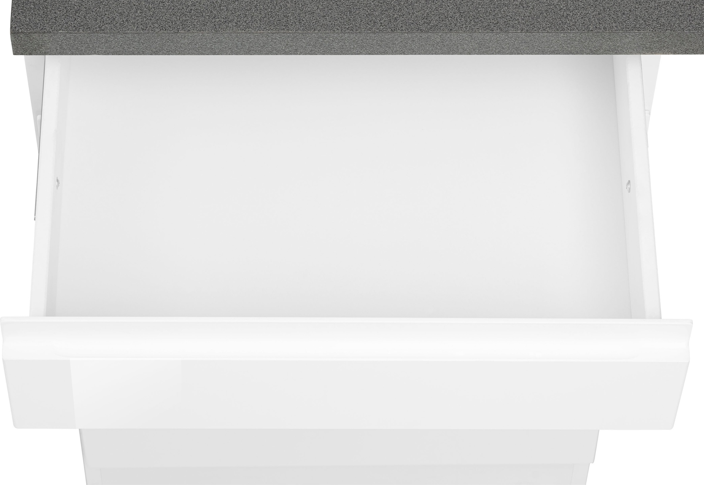 HELD MÖBEL Küchenzeile »Virginia«, Breite 390 cm, mit Glaskeramik-oder Induktionskochfeld
