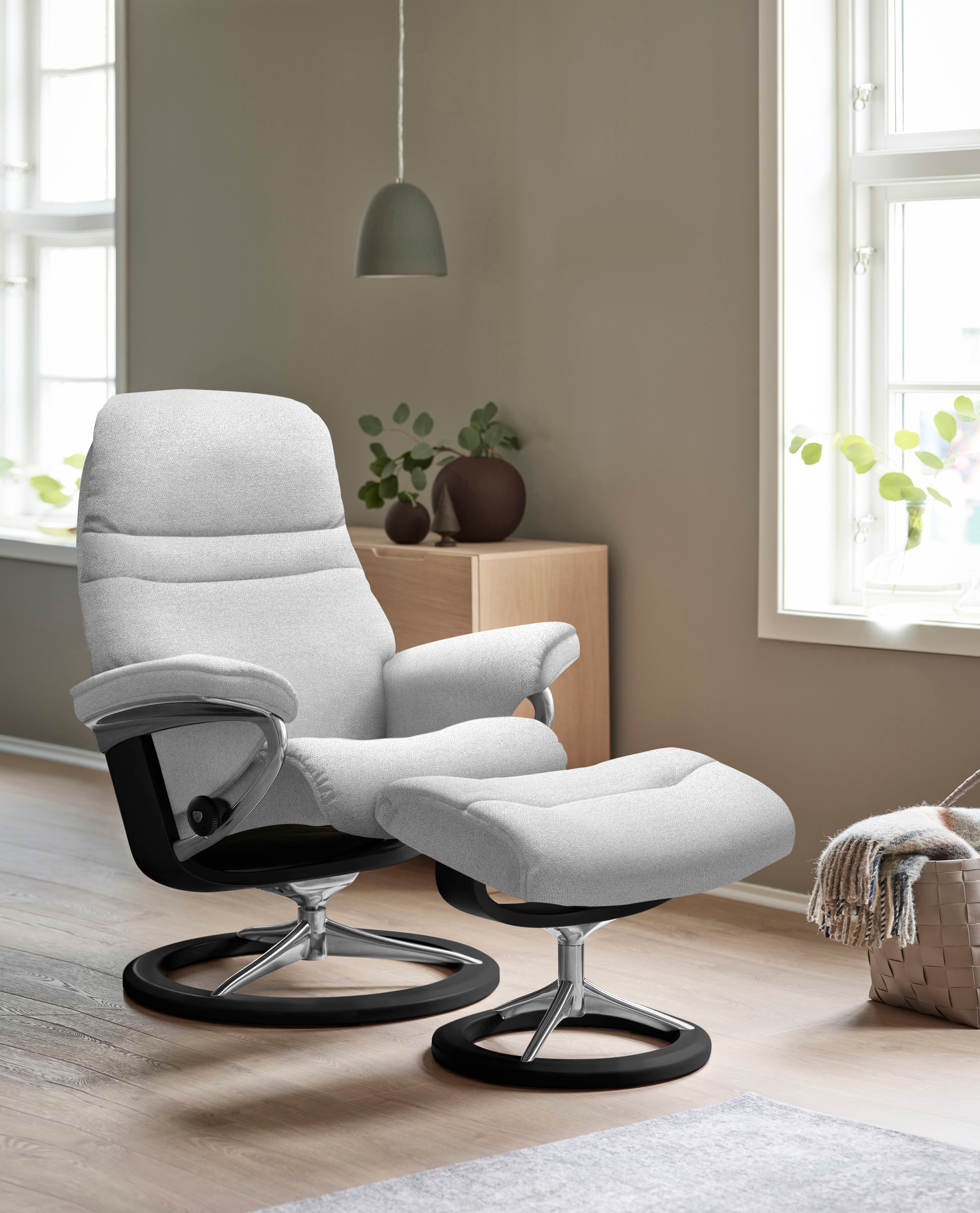 Stressless Relaxsessel "Sunrise", mit Signature Base, Größe M, Gestell Schw günstig online kaufen