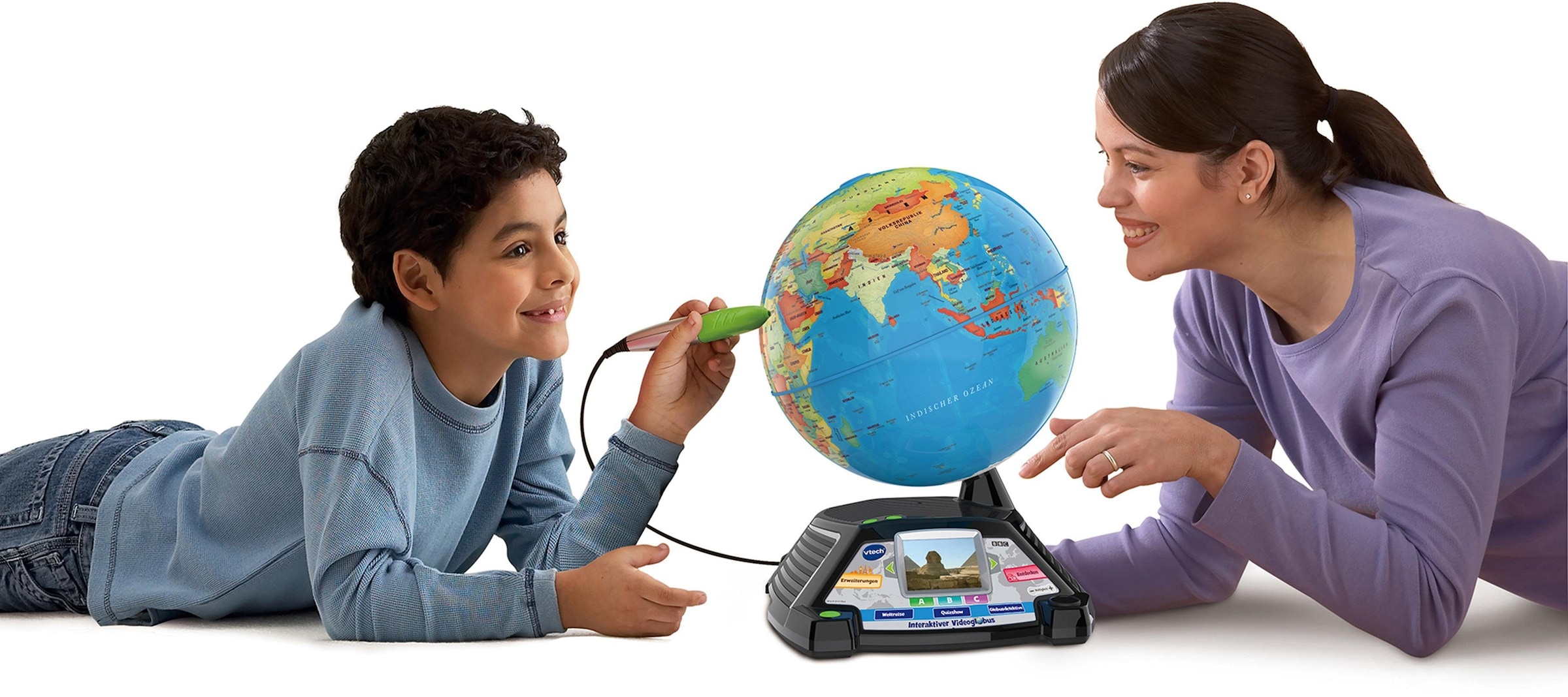 Vtech® Globus »School & Go, Interaktiver Videoglobus«