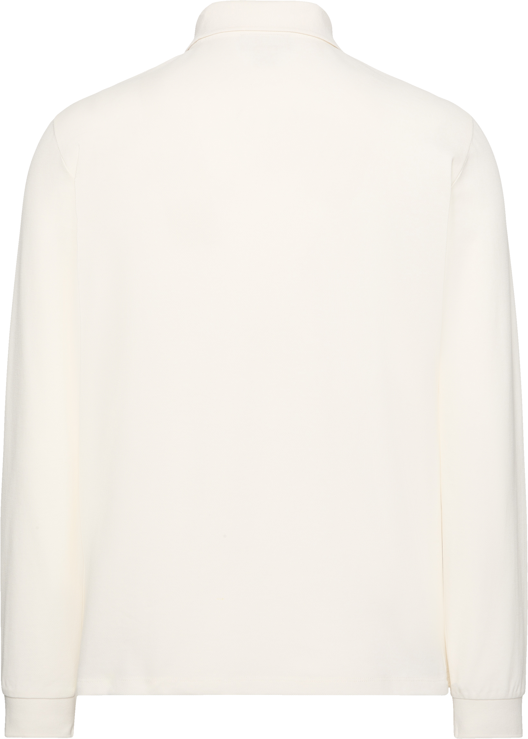 Calvin Klein Jeans Langarm-Poloshirt Regular fit mit Rundhalsausschnitt