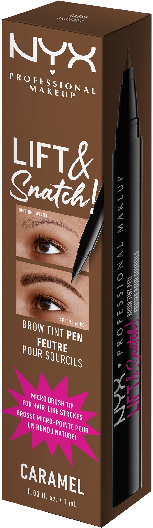 3. Bild von NYX Augenbrauen-Stift »Professional Makeup Lift & Snatch Brow Tint Pen«