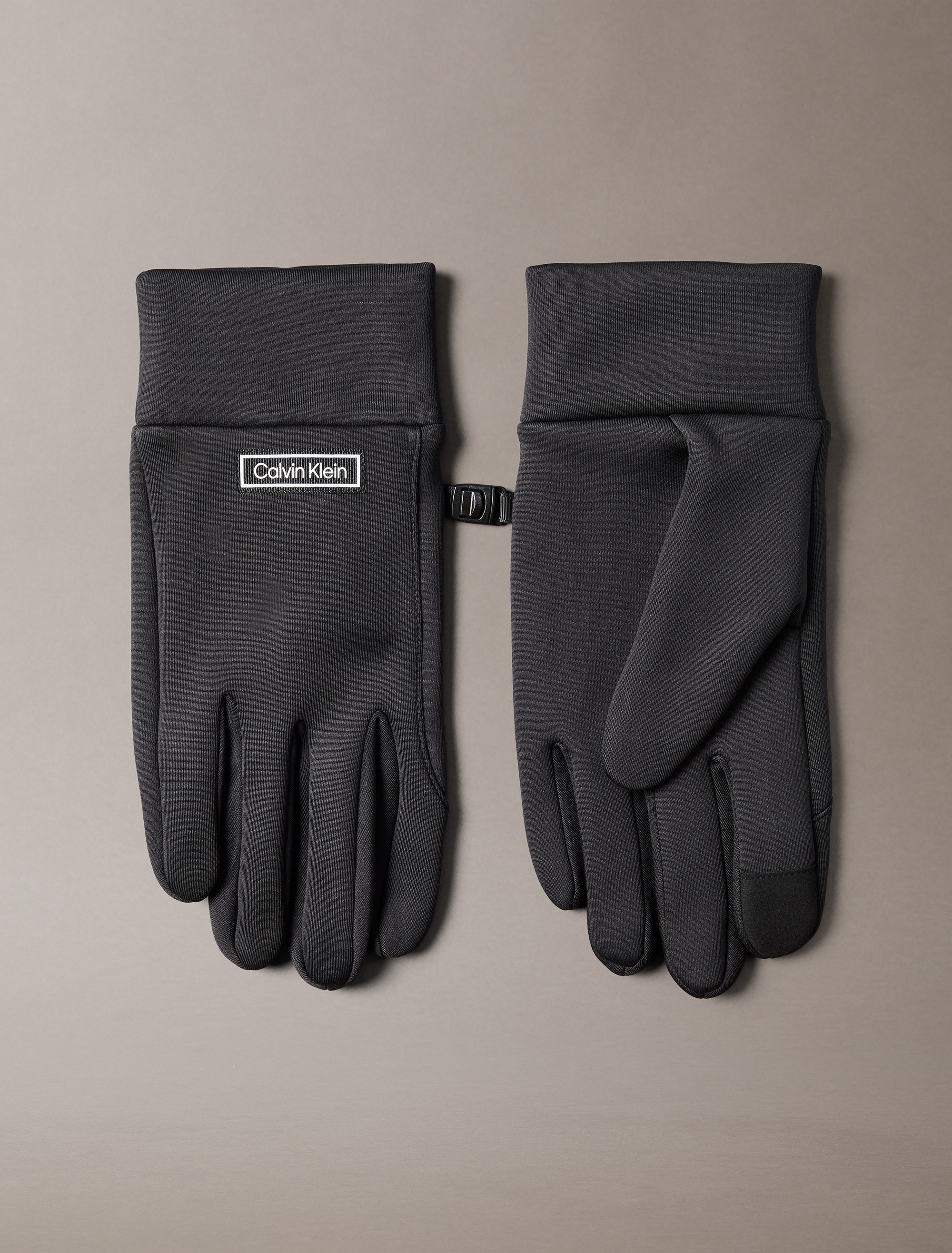 CALVIN KLEIN Multisporthandschuhe aus dehnbarem Material-Mix Black