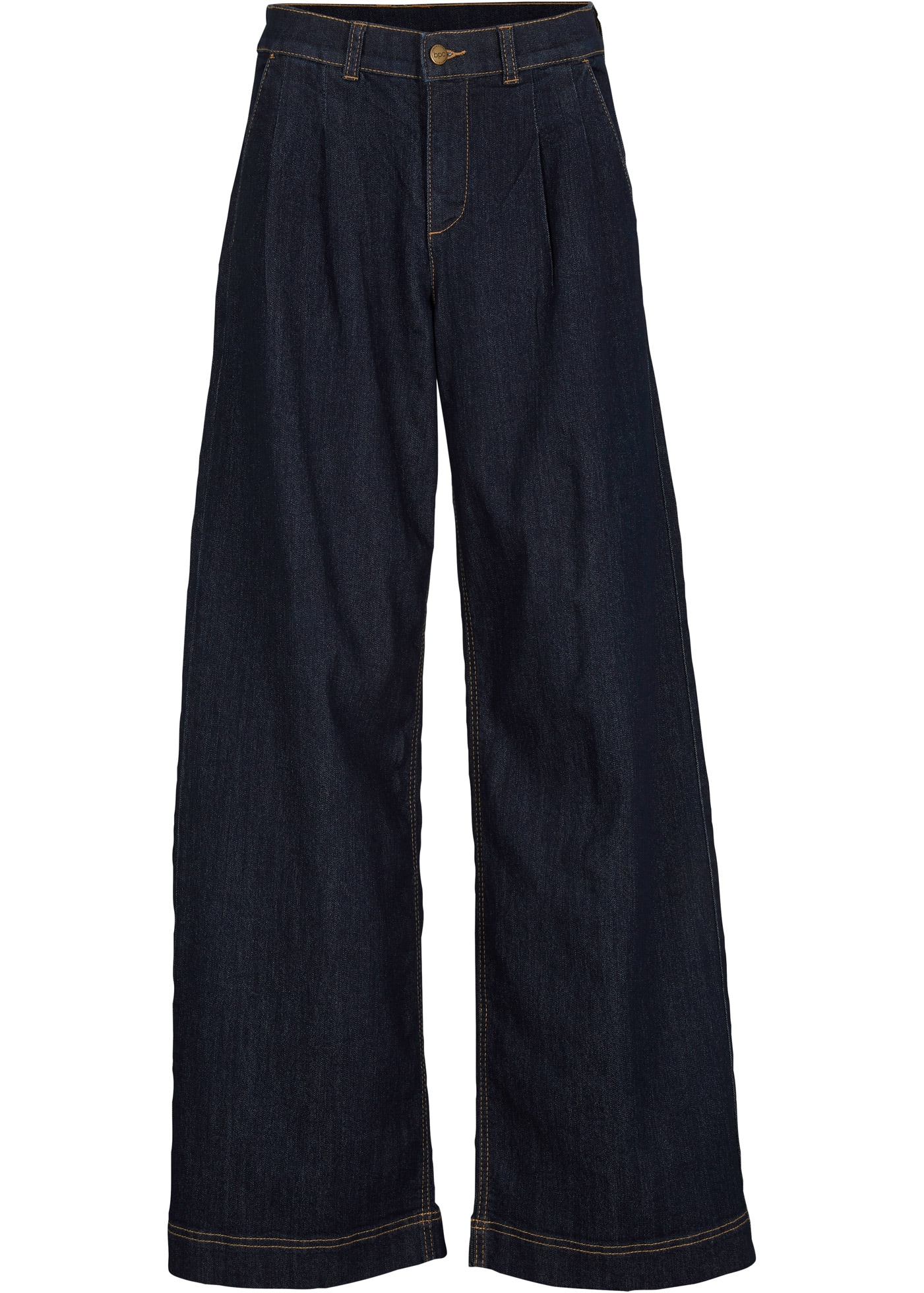 bonprix Weite Jeans »Wide-Leg-Jeans High Waist, Bequembund« Wide-Leg-Jeans High Waist, Bequembund
