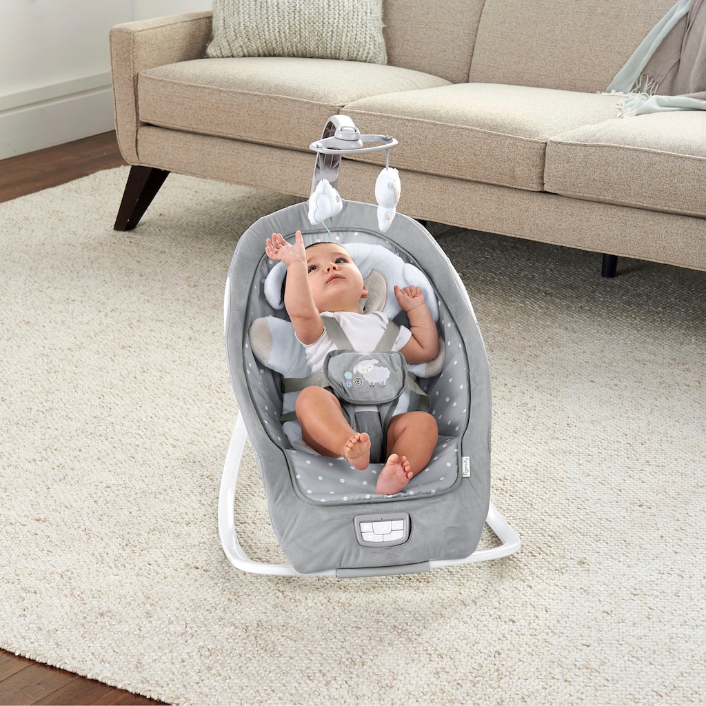 ingenuity Babywippe »Cuddle Lamb«, bis 18 kg, mit Vibration und Melodien