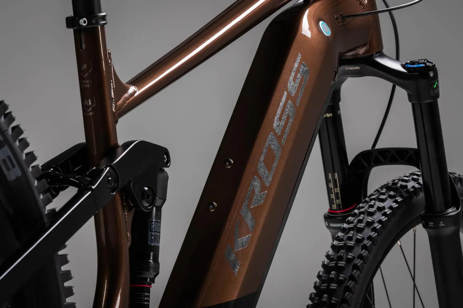 Kross »E-MTB Fully 29" Grist Boost 3.0 braun 12 Gänge - Shimano Mittelmotor« 12 Gang Shimano DEORE SLX M7100 Schaltwerk Kettenschaltung Mittelmotor 250 W SHIMANO 36 V/250 W, Mittelmotor EP800