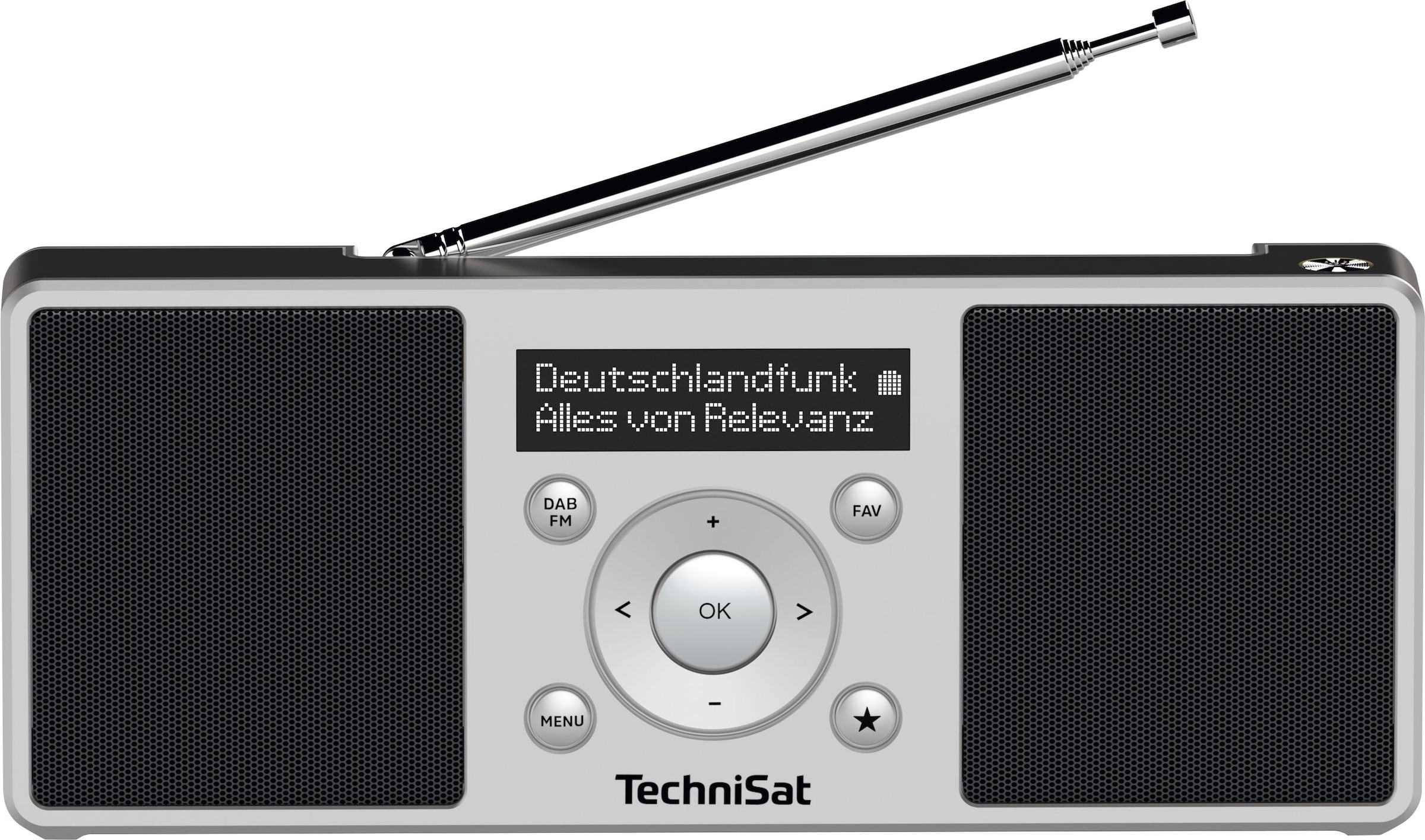 TechniSat Digitalradio (DAB+) »DIGITRADIO 1 S«, (Digitalradio (DAB+)-UKW mit RDS 2 W), Made in Germany