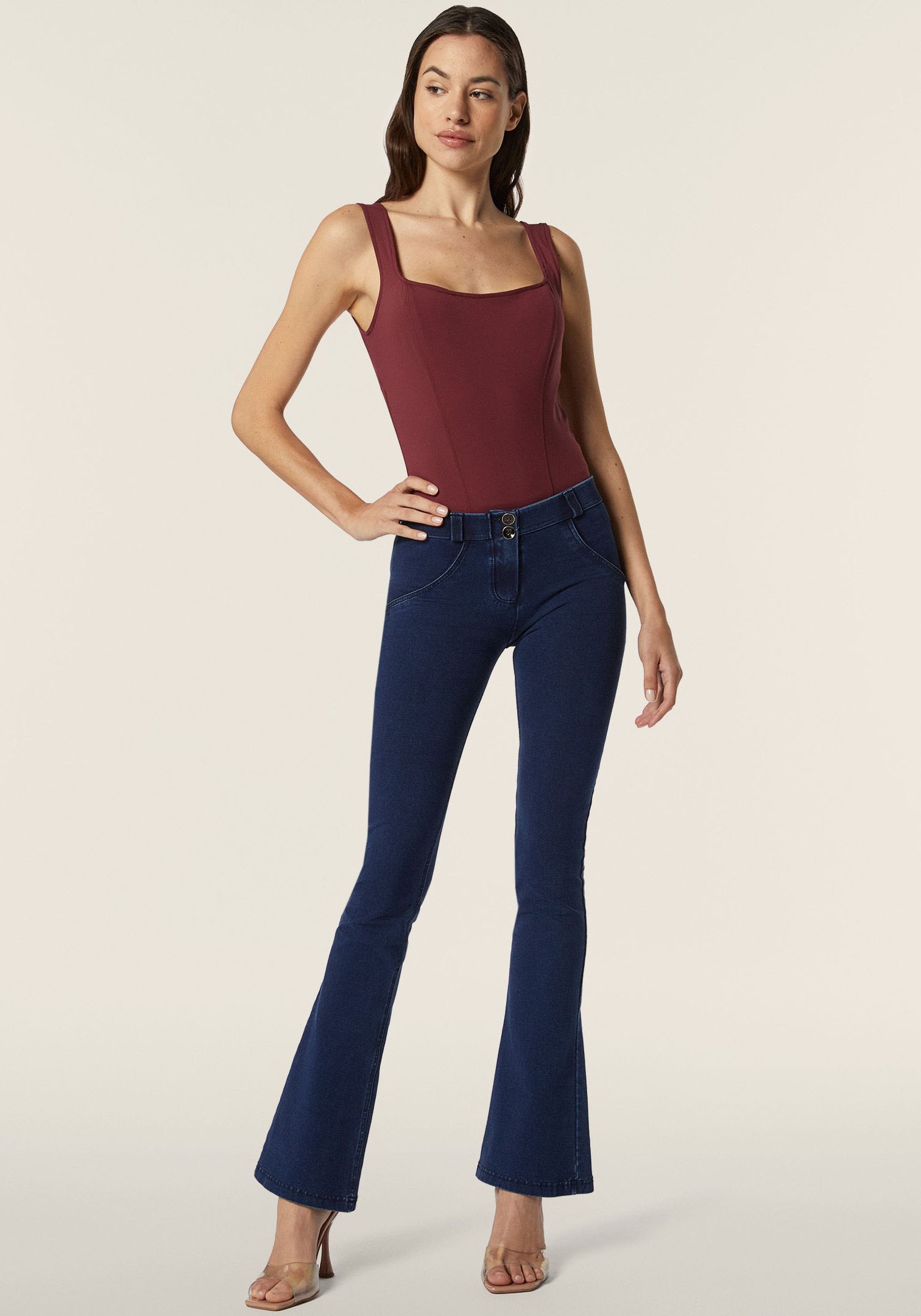 Freddy Leggings »WRUP MINI-FLARE REGULAR«, mit Lifting & Shaping Effekt, skinny fit